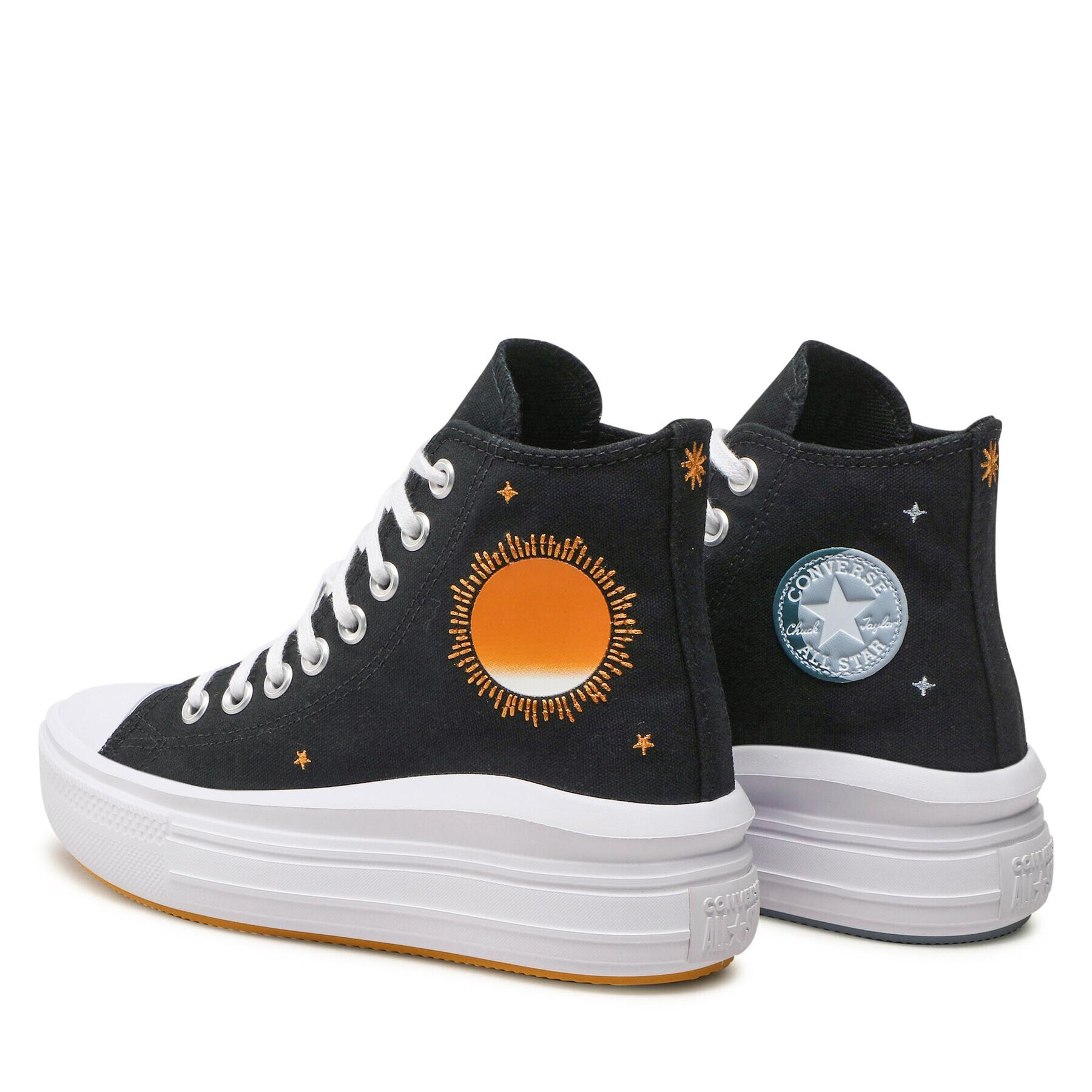 Converse Кецове Ctas Move Hi A02896C Черен - Pepit.bg