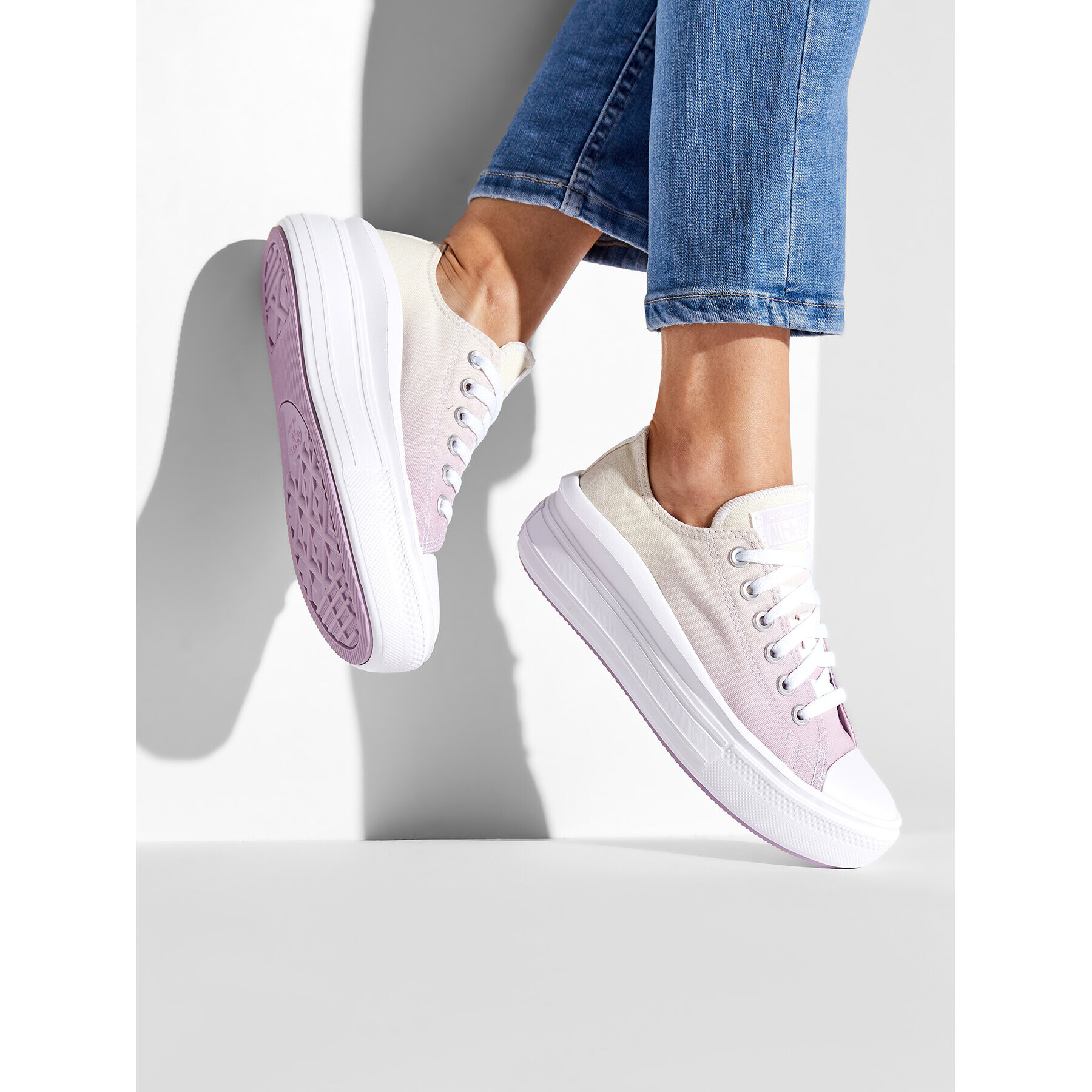 Converse Кецове Ctas Move Ox 572897C Виолетов - Pepit.bg