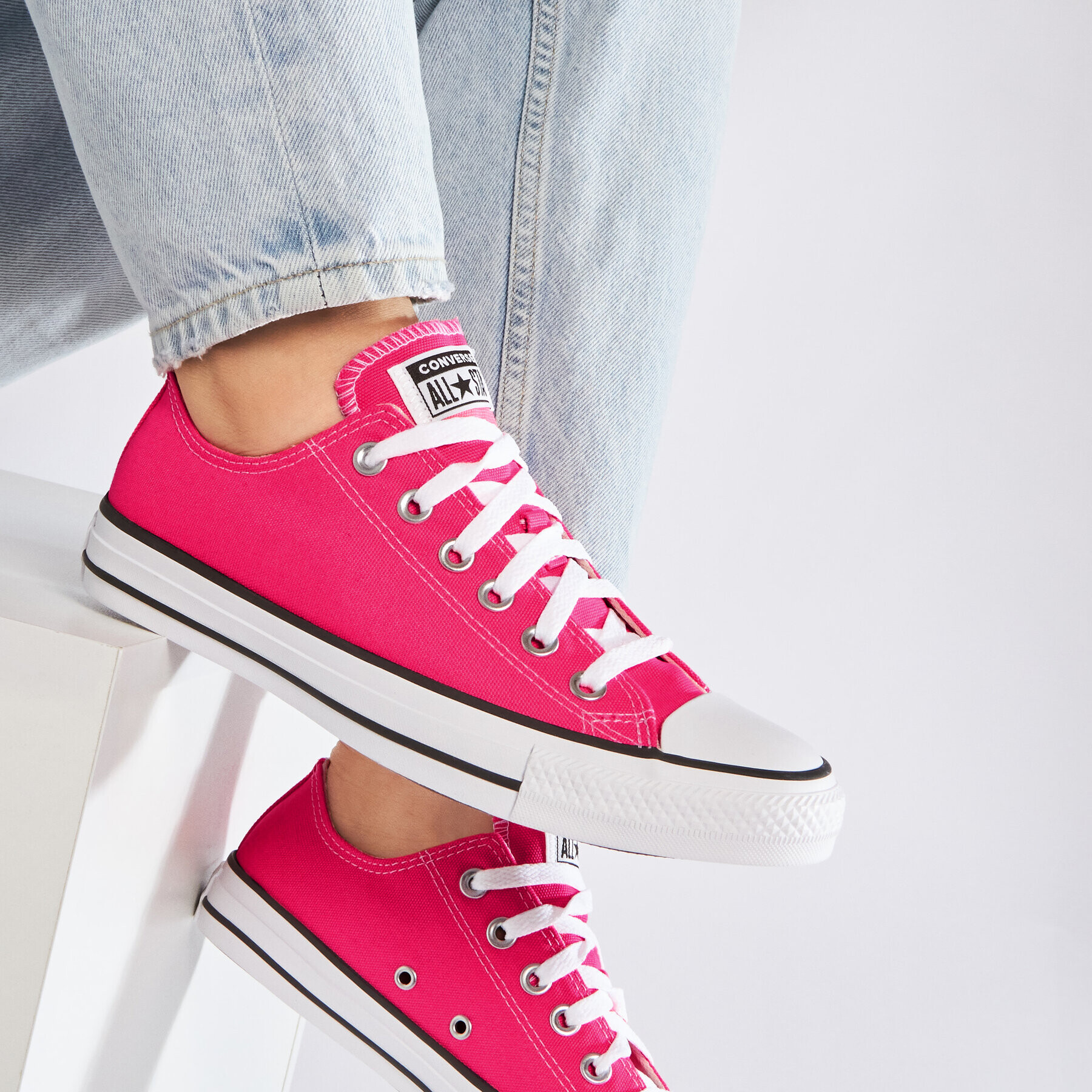 Converse Кецове Ctas Ox 170157C Розов - Pepit.bg