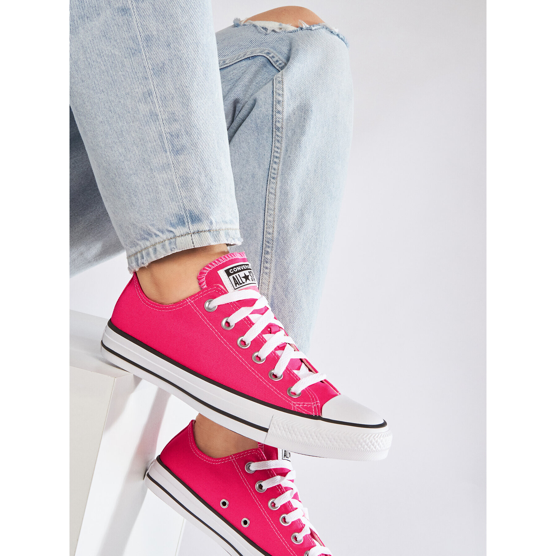 Converse Кецове Ctas Ox 170157C Розов - Pepit.bg