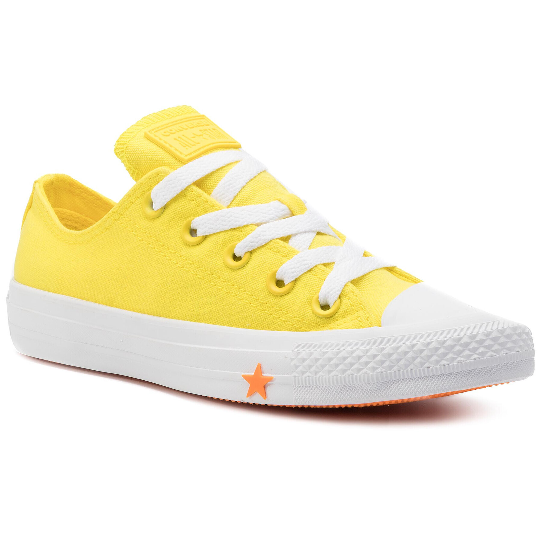Converse Кецове Ctas Ox 564116C Жълт - Pepit.bg