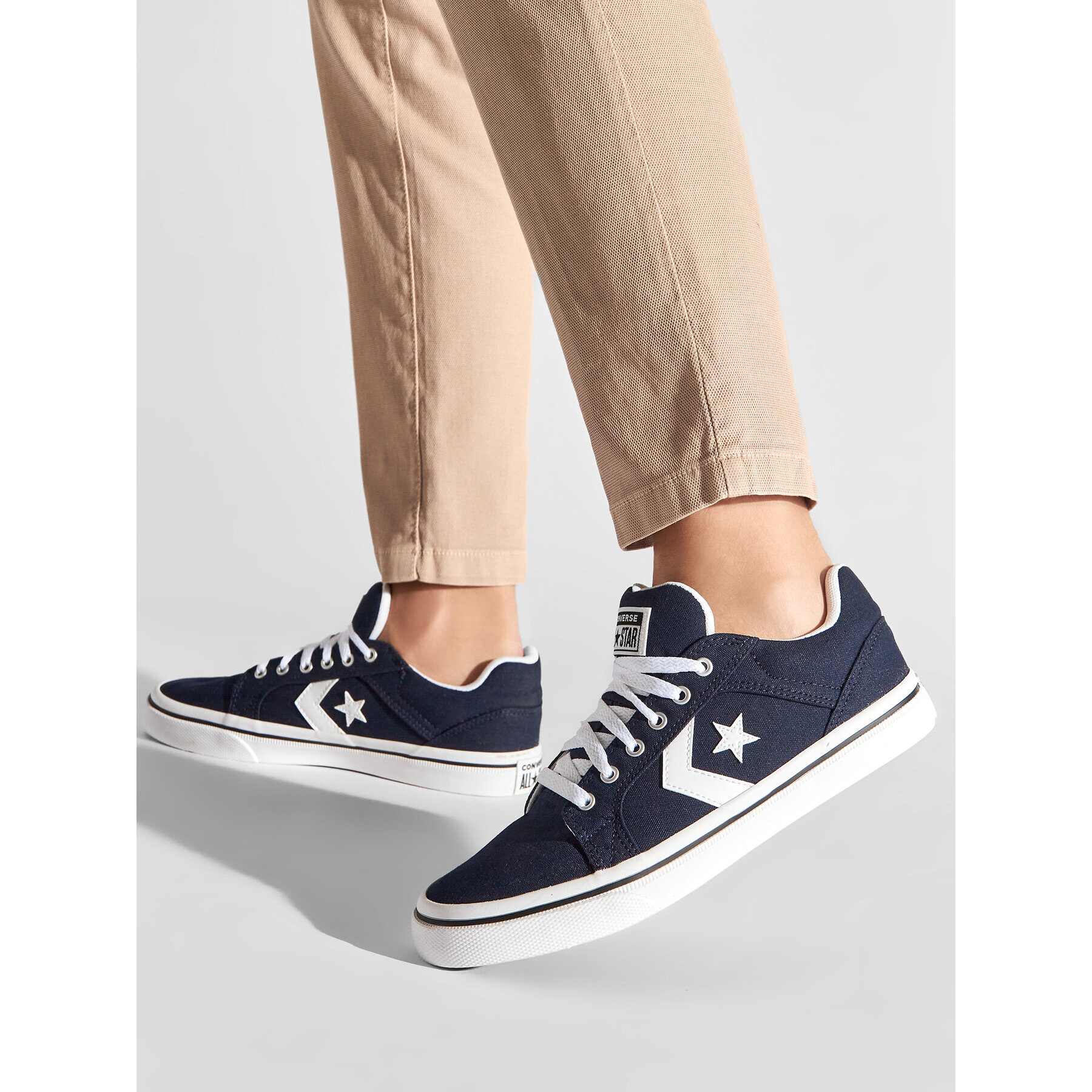 Converse Кецове El Distrito 2.0 Ox 167009C Тъмносин - Pepit.bg