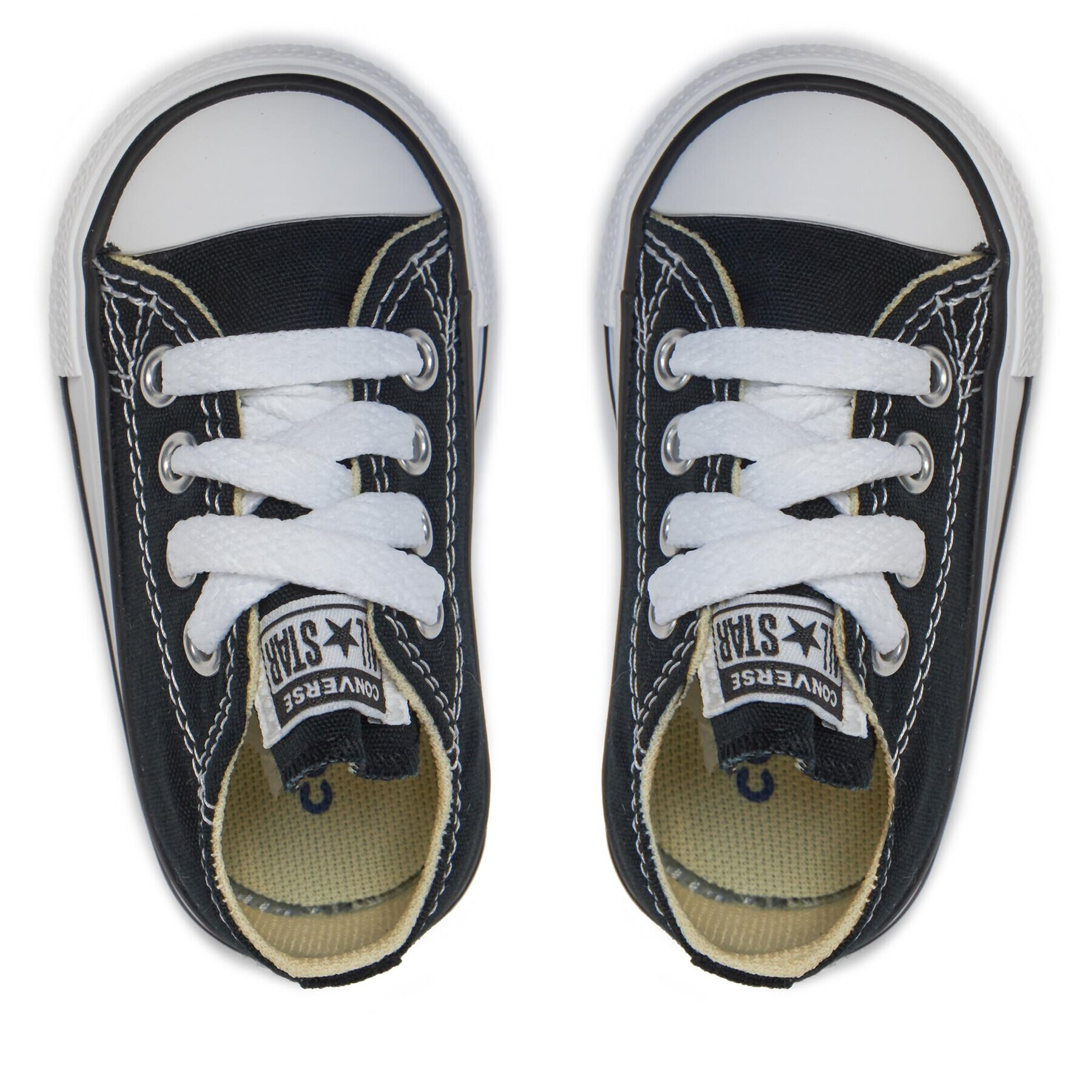 Converse Кецове Inf C/T S/S Ox 7J235C Черен - Pepit.bg