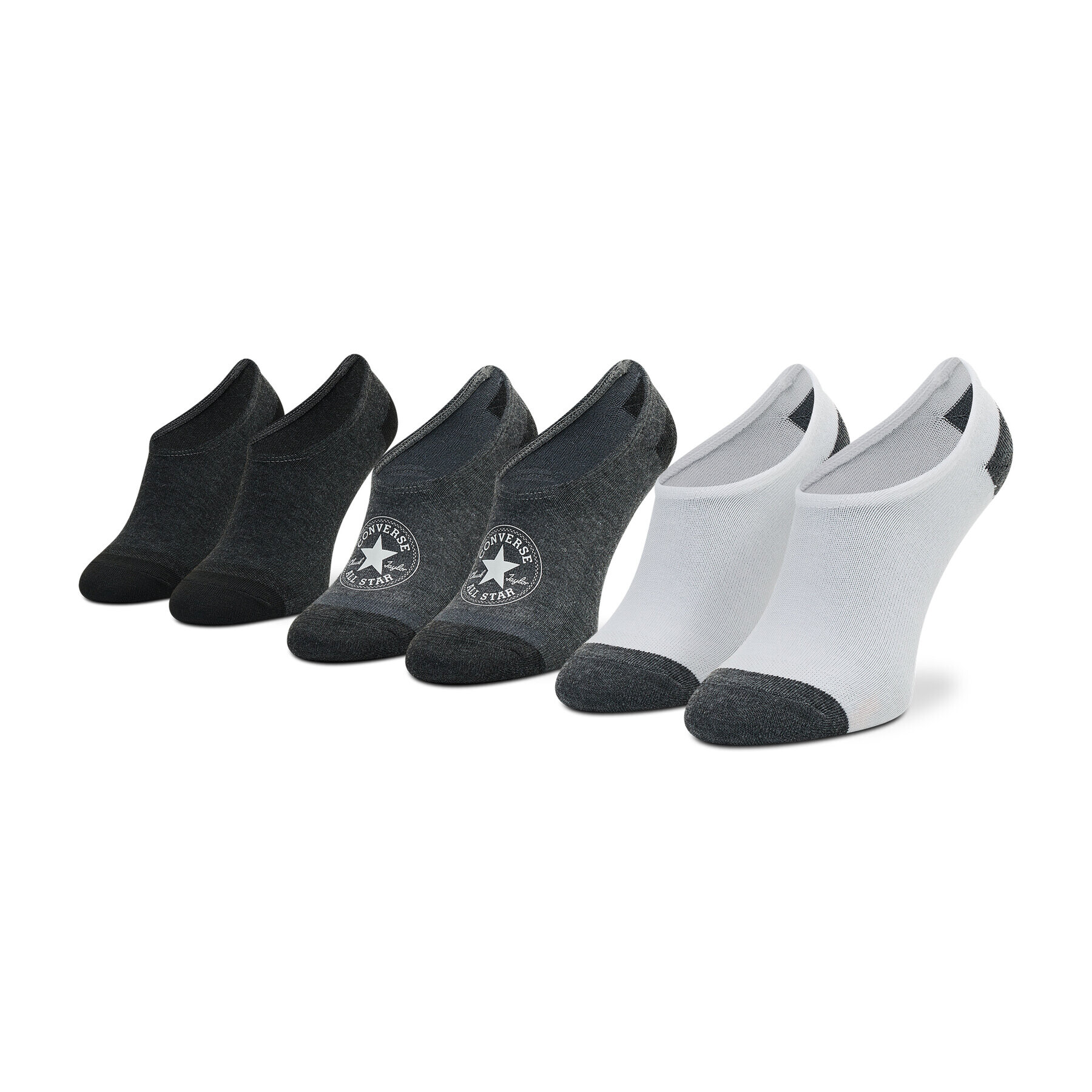 Converse Комплект 3 чифта терлик мъжки E1130A Цветен - Pepit.bg