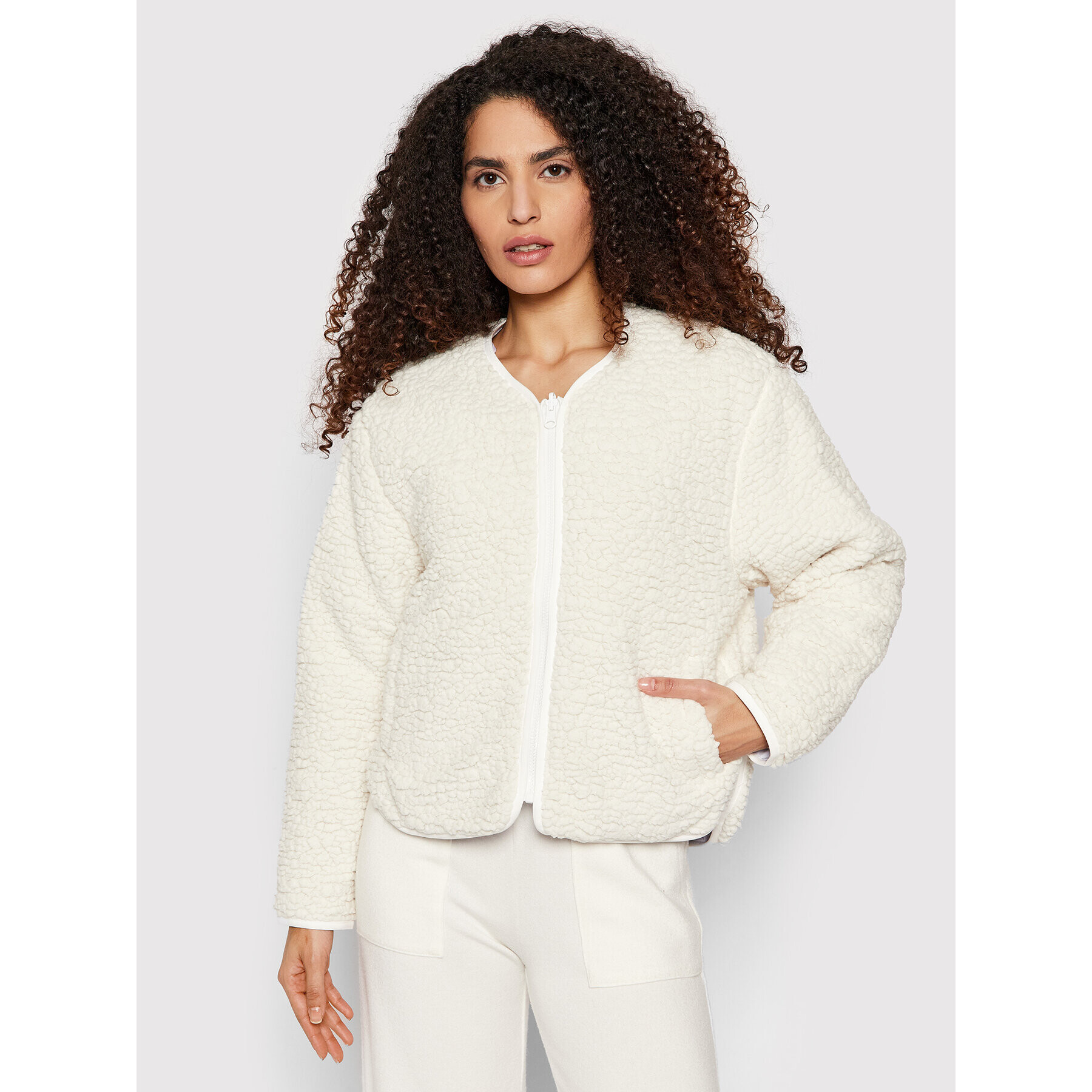 Converse Преходно яке Reversible Sherpa 10022733-A02 Син Regular Fit - Pepit.bg