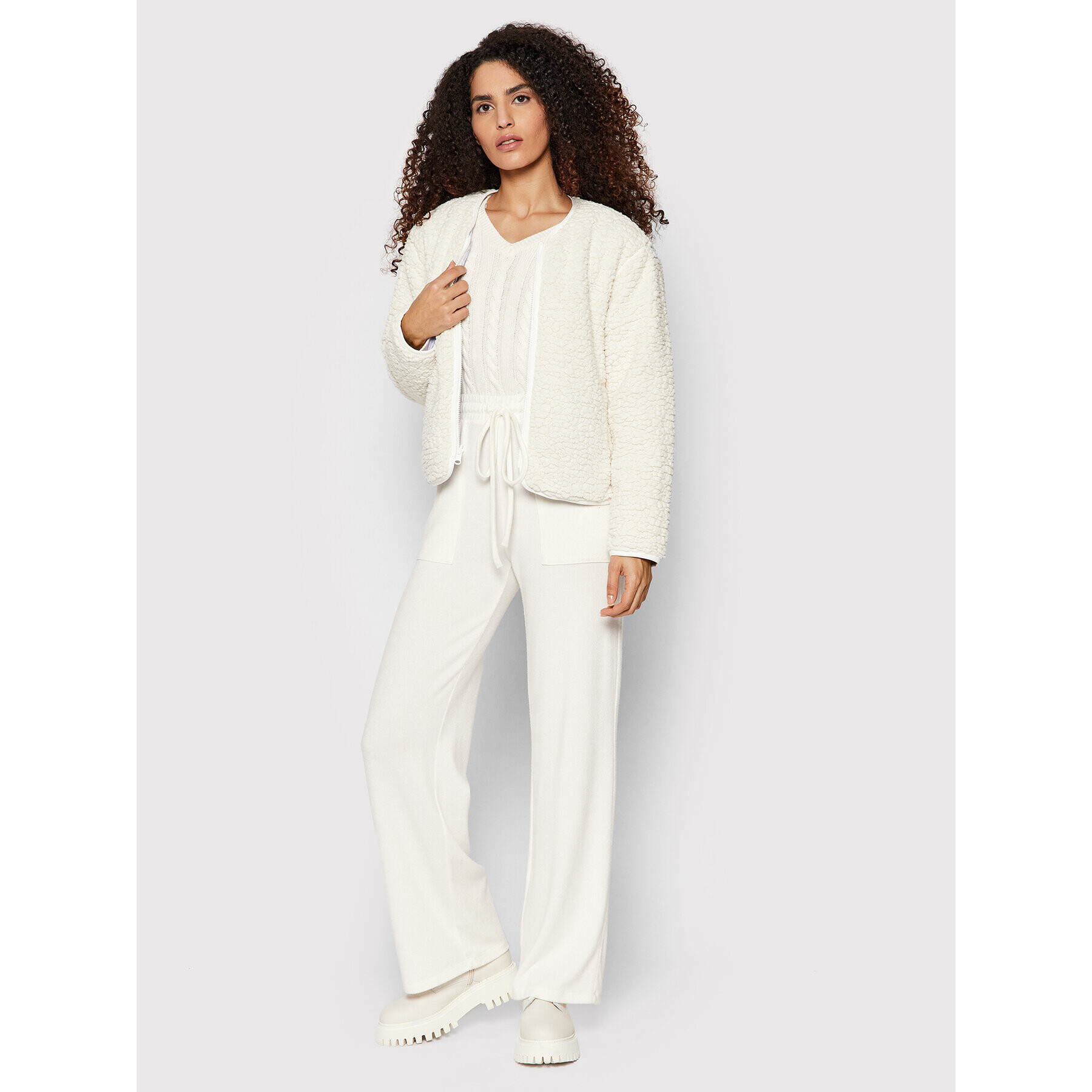 Converse Преходно яке Reversible Sherpa 10022733-A02 Син Regular Fit - Pepit.bg
