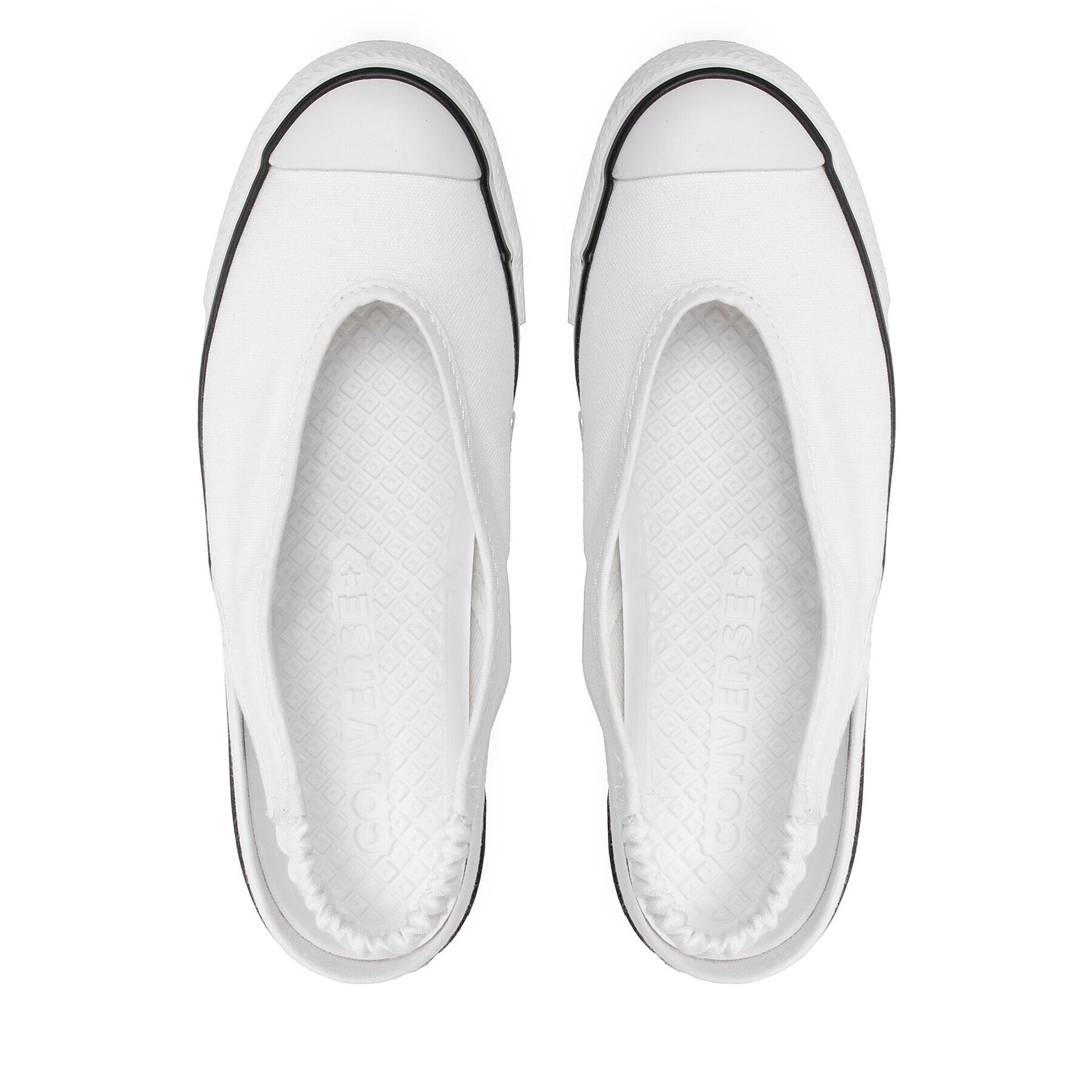 Converse Сандали Ctas Dainty Slingback Slip 572627C Бял - Pepit.bg