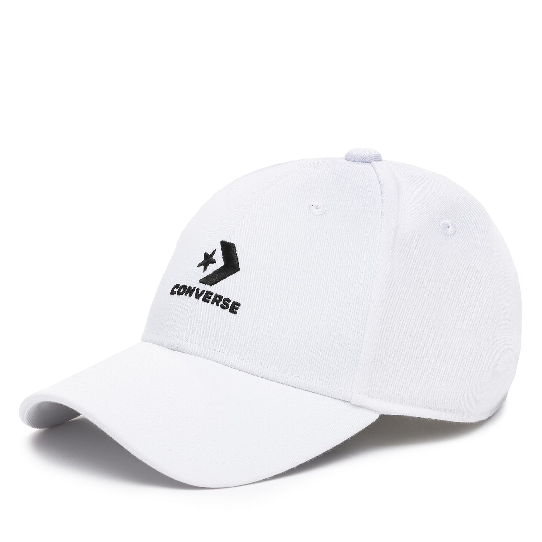 Converse Шапка с козирка Lockup Sc Baseball Cap - Hps 10022130-A02 Бял - Pepit.bg
