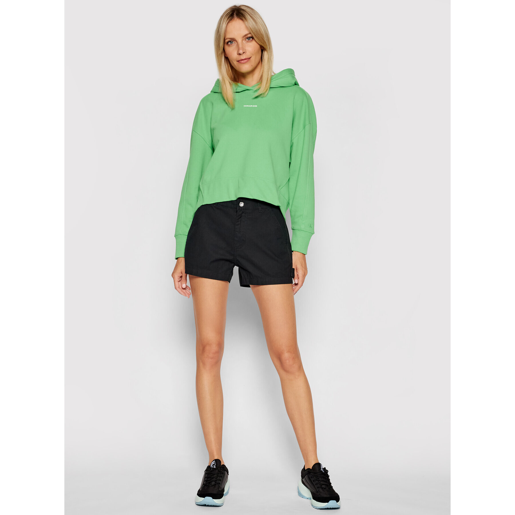 Converse Шорти от плат Carpenter 10021475-A02 Черен Regular Fit - Pepit.bg