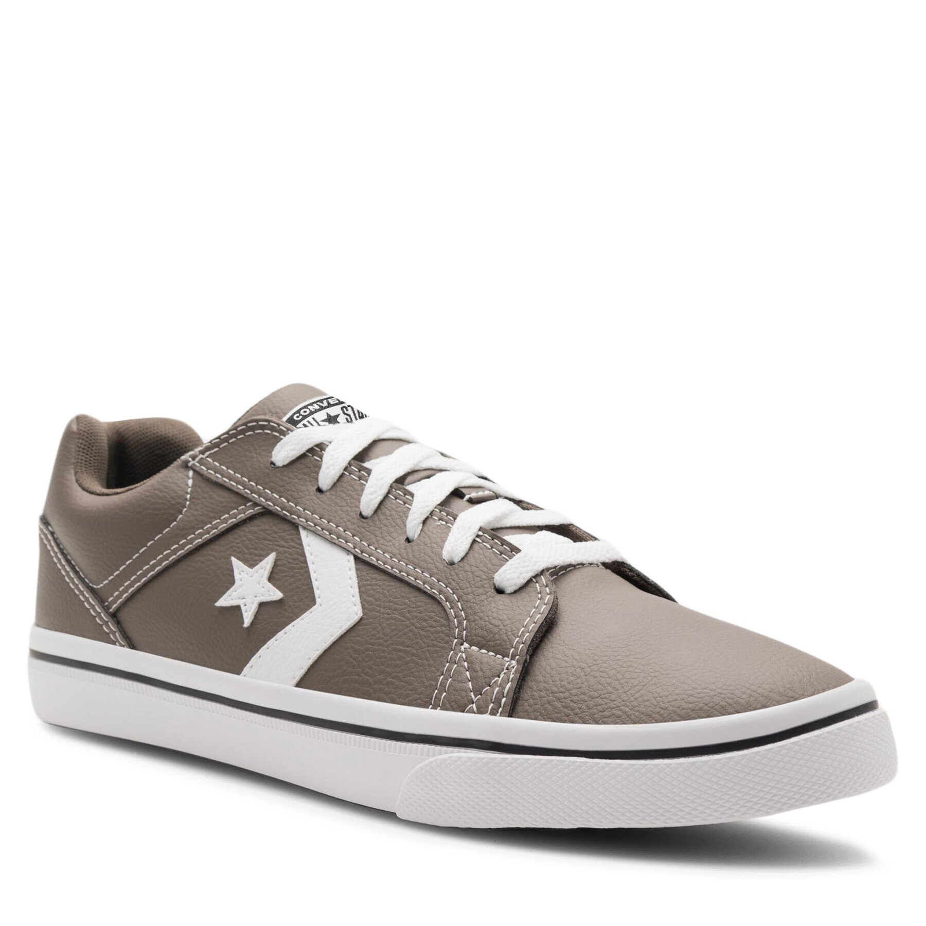 Converse Сникърси Cons El Distrito 2.0 Synthetic Leather A06193C Бежов - Pepit.bg