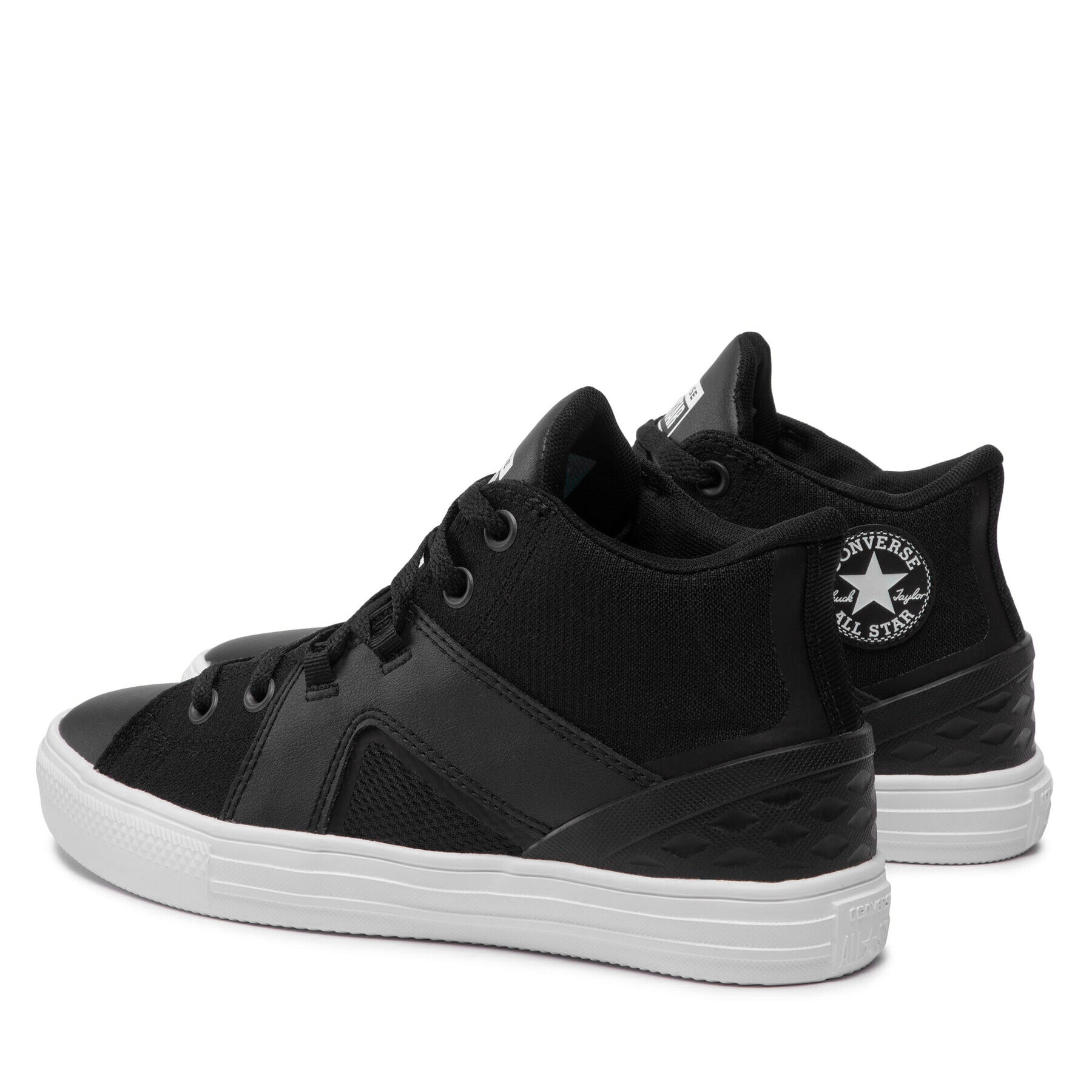 Converse Сникърси Ctas Flux Ultra Mid A01169C Черен - Pepit.bg