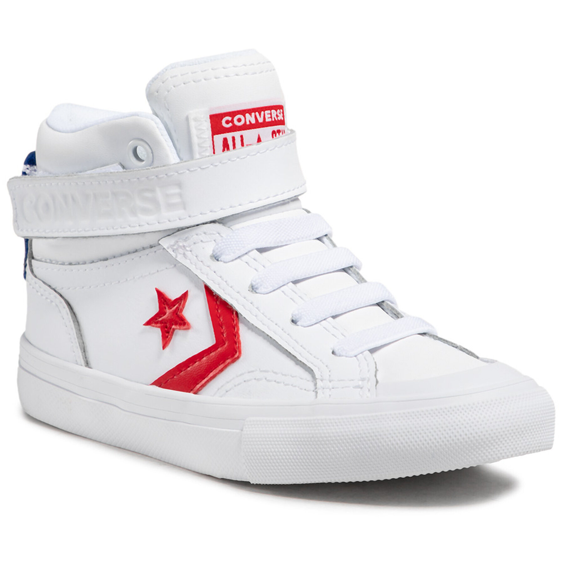 Converse Сникърси Pro Blaze Strap Hi 670509C Бял - Pepit.bg