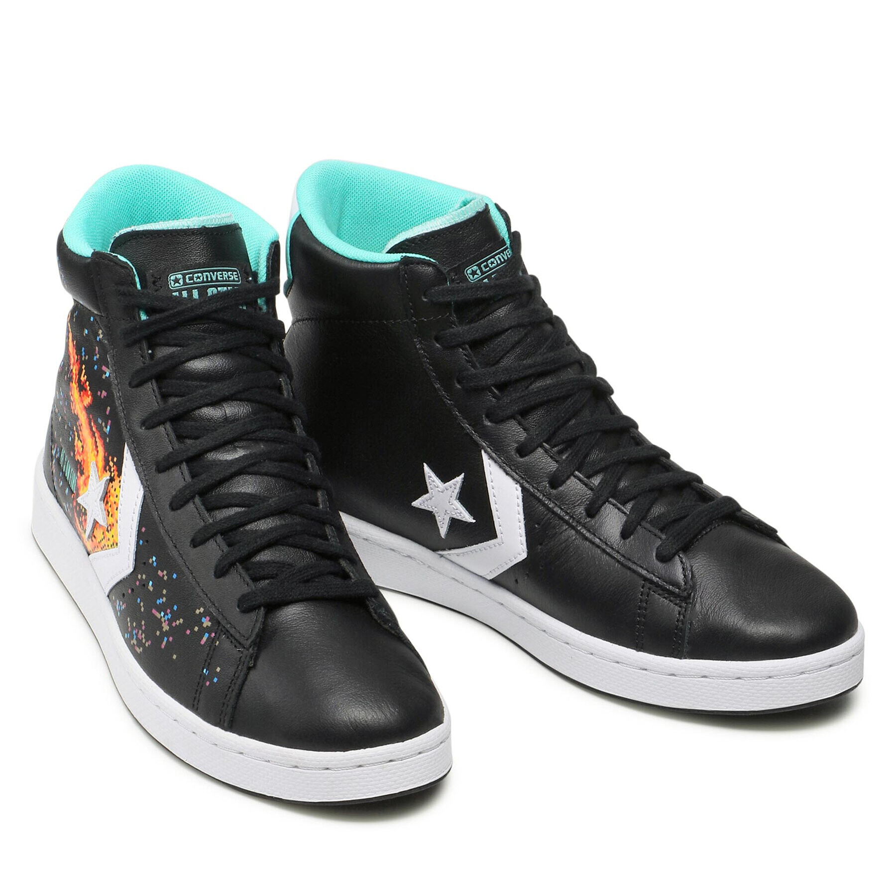 Converse Сникърси Pro Leather Hi 171313C Черен - Pepit.bg