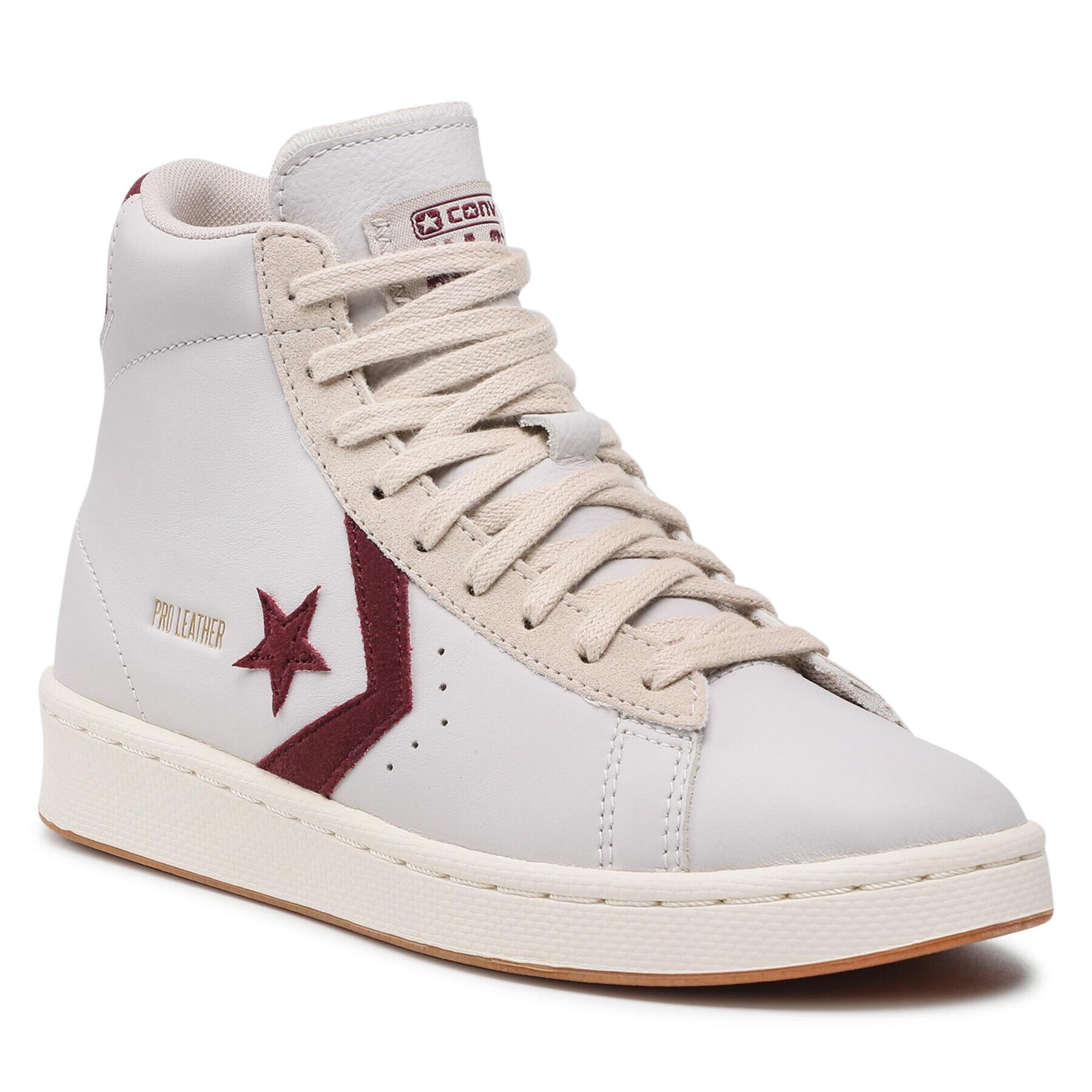 Converse Сникърси Pro Leather Hi 171607C Бежов - Pepit.bg