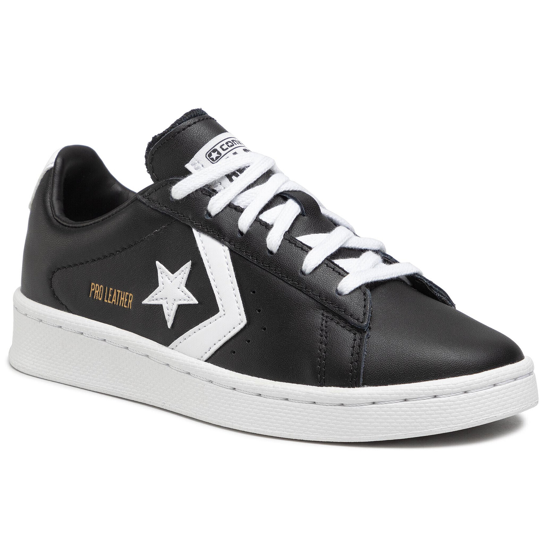 Converse Сникърси Pro Leather Ox 167238C Черен - Pepit.bg