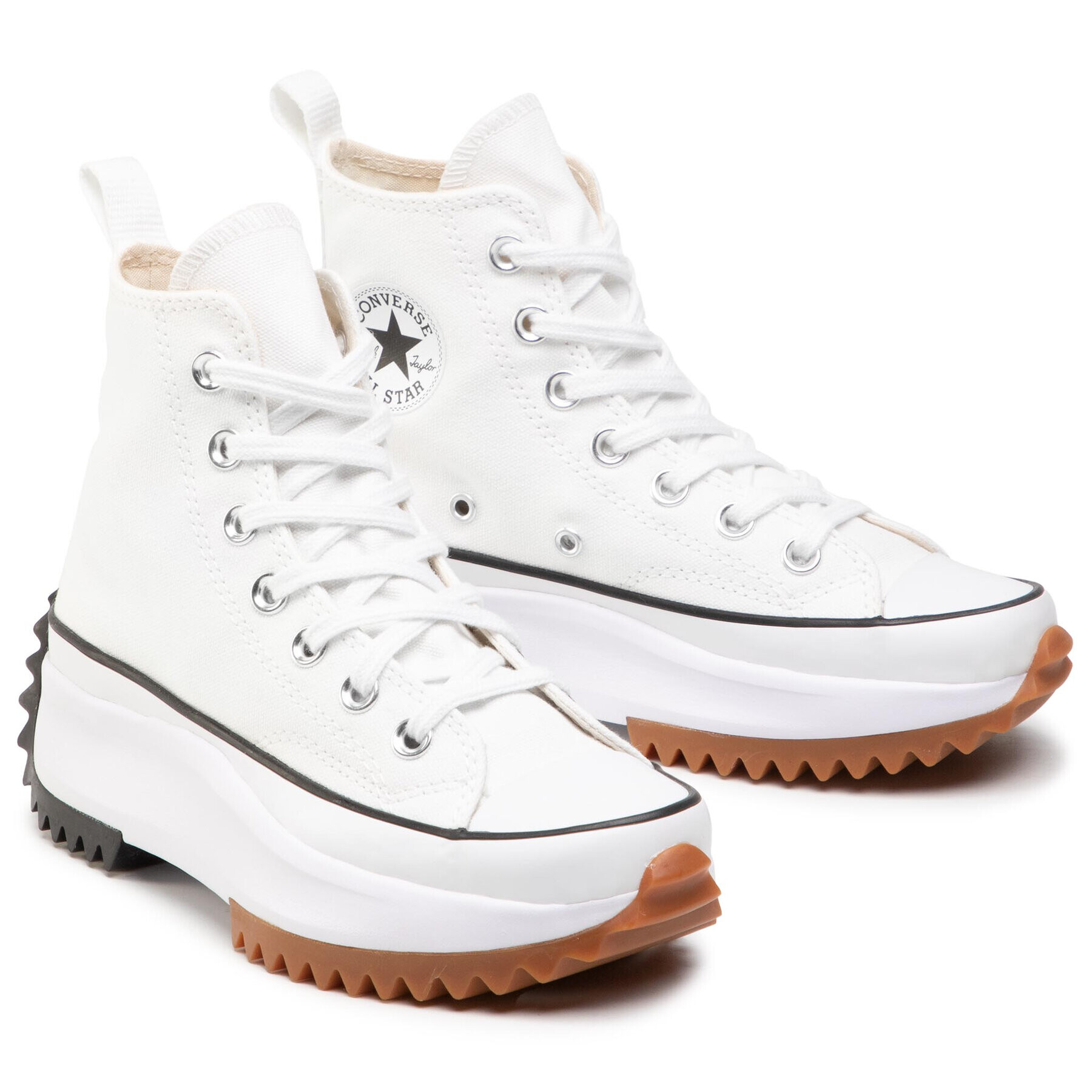 Converse Сникърси Run Star Hike Hi 166799C Бял - Pepit.bg