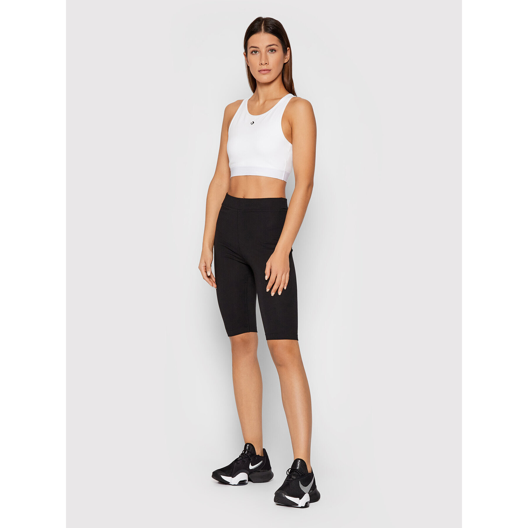 Converse Спортен сутиен Star Chevron 10022554-A02 Бял - Pepit.bg