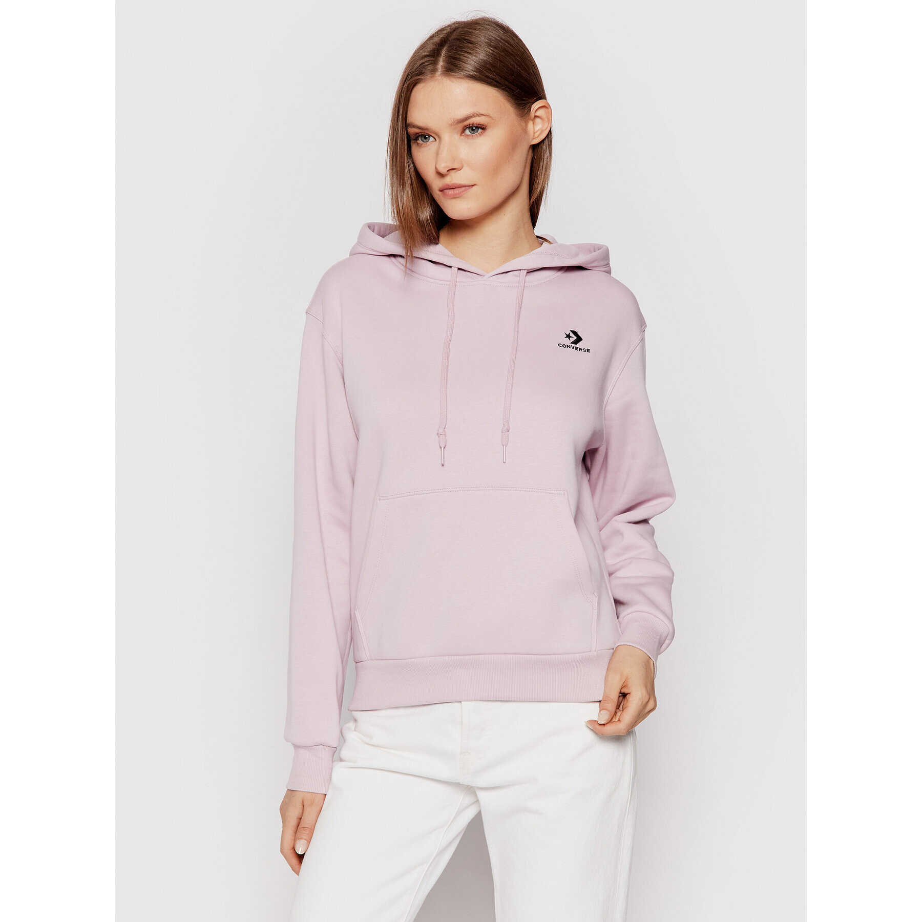 Converse Суитшърт Embr S.Chev 10020872-A17 Розов Regular Fit - Pepit.bg