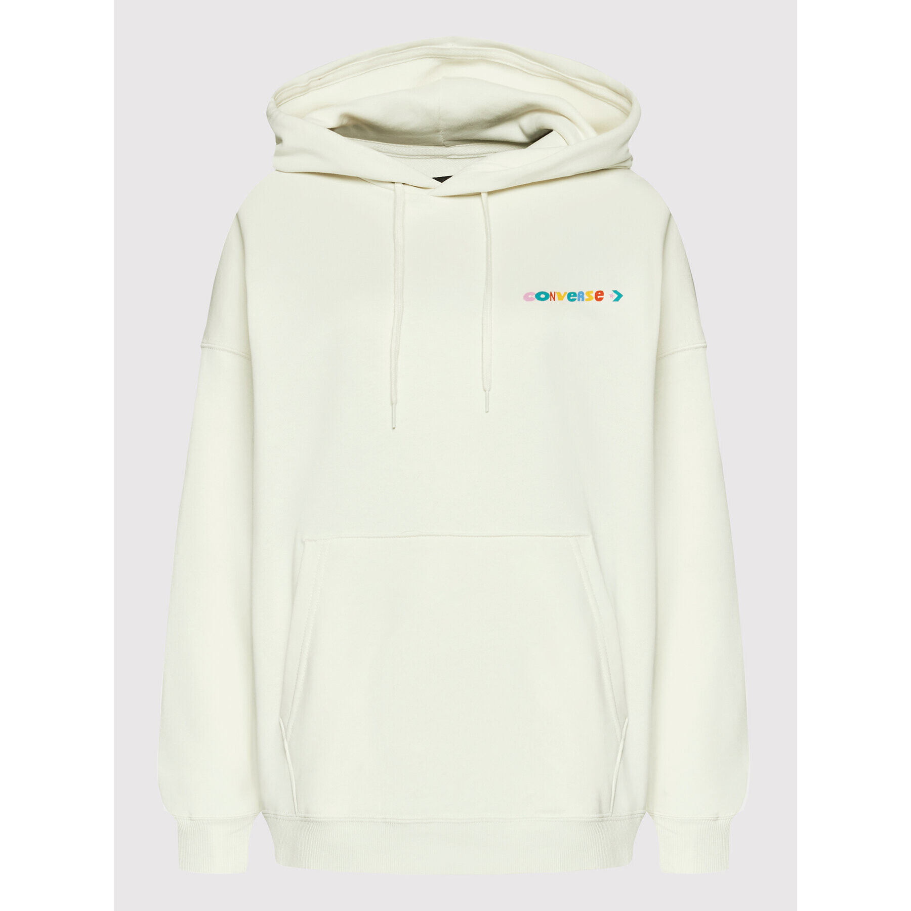 Converse Суитшърт Unisex 10023949-A01 Бежов Relaxed Fit - Pepit.bg