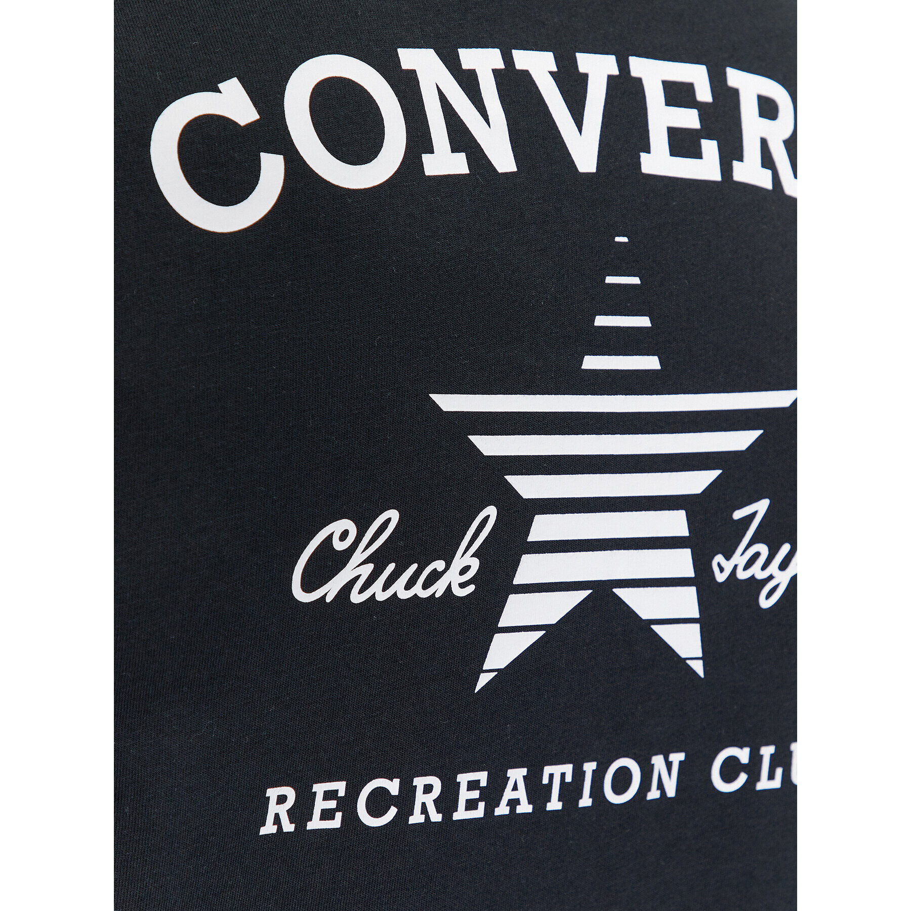 Converse Тишърт Gf Retro Chuck Graphic Tee 2 10025913-A03 Черен Regular Fit - Pepit.bg