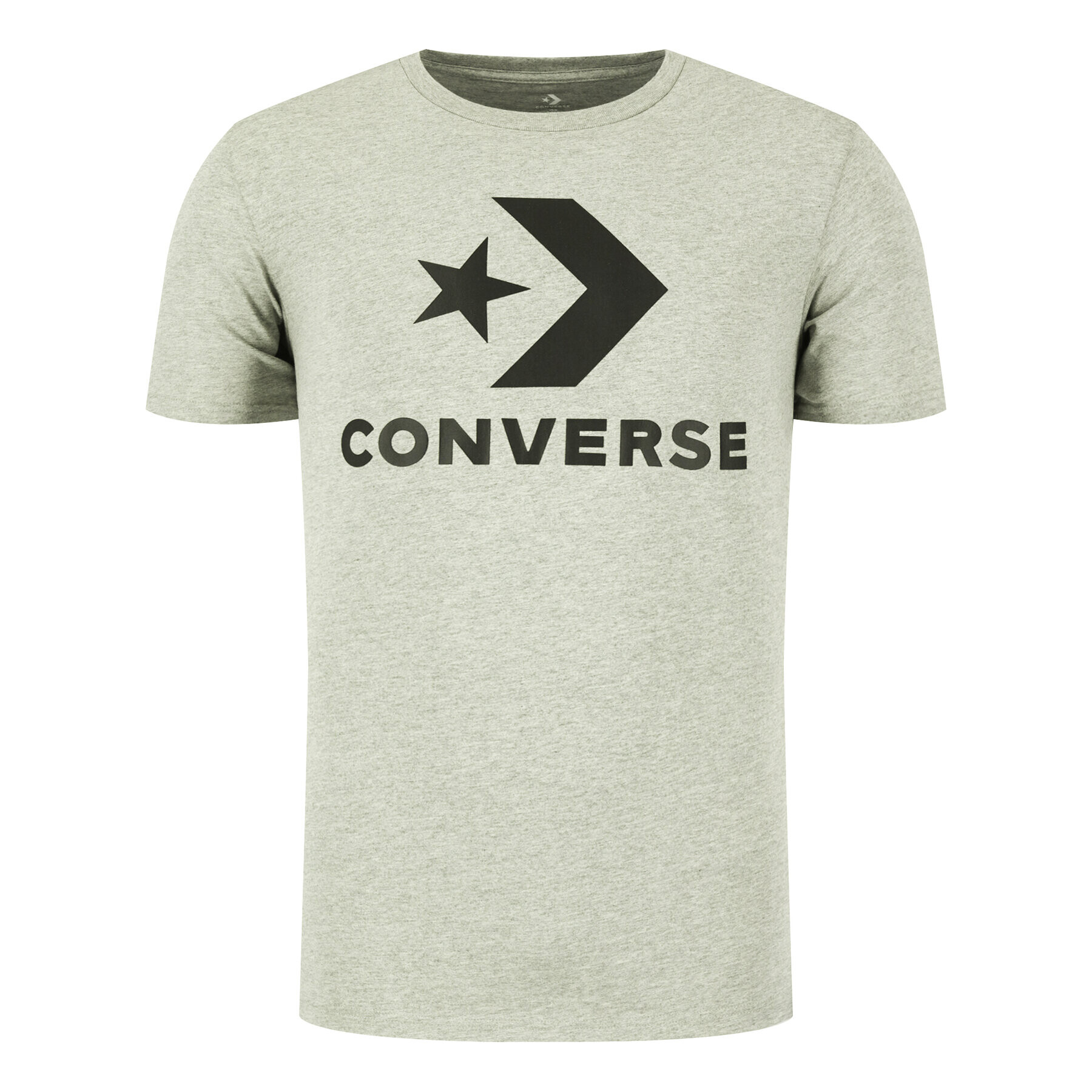 Converse Тишърт Star Chevron 10018568-A03 Сив Regular Fit - Pepit.bg