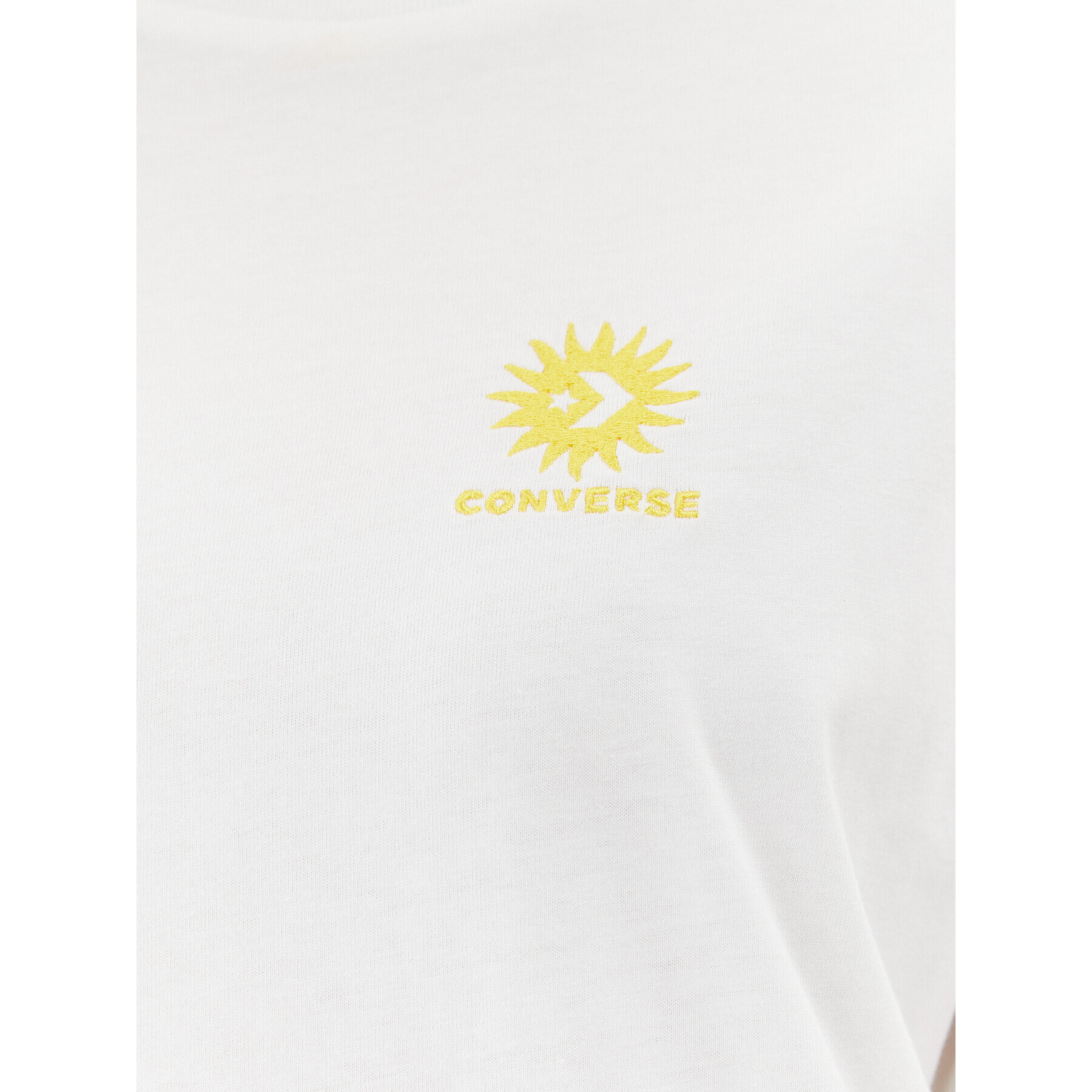 Converse Тишърт Star Chevron Os Tee 10025213-A01 Бял Regular Fit - Pepit.bg