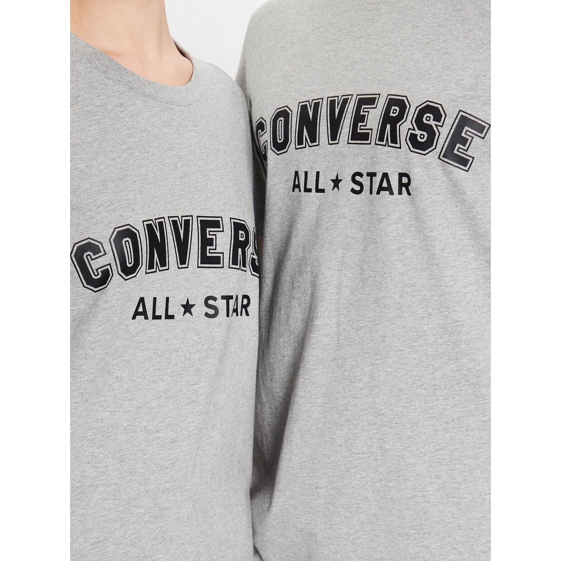 Converse Тишърт Unisex All Star 10024566-A03 Сив Regular Fit - Pepit.bg