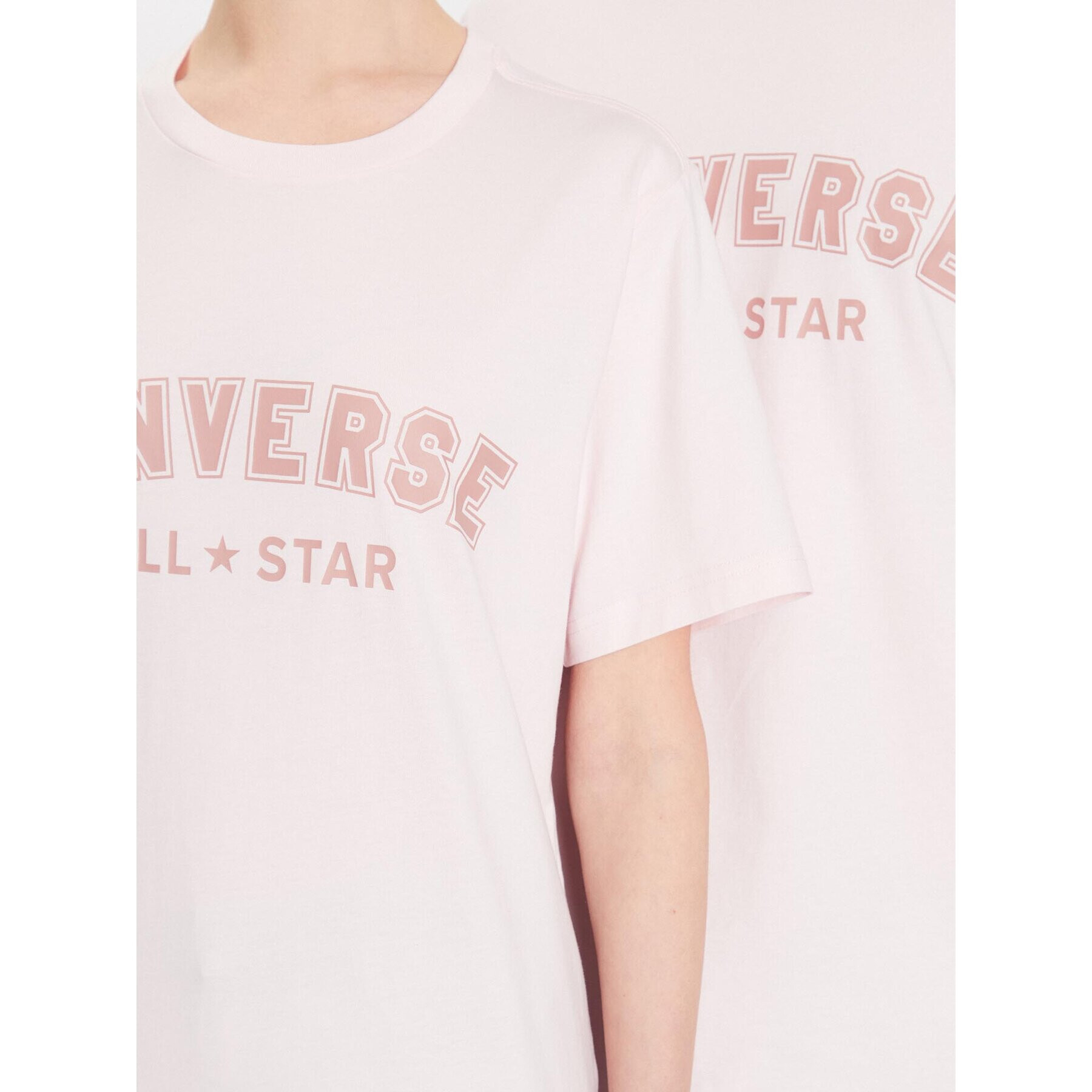 Converse Тишърт Unisex All Star 10024566-A09 Розов Regular Fit - Pepit.bg