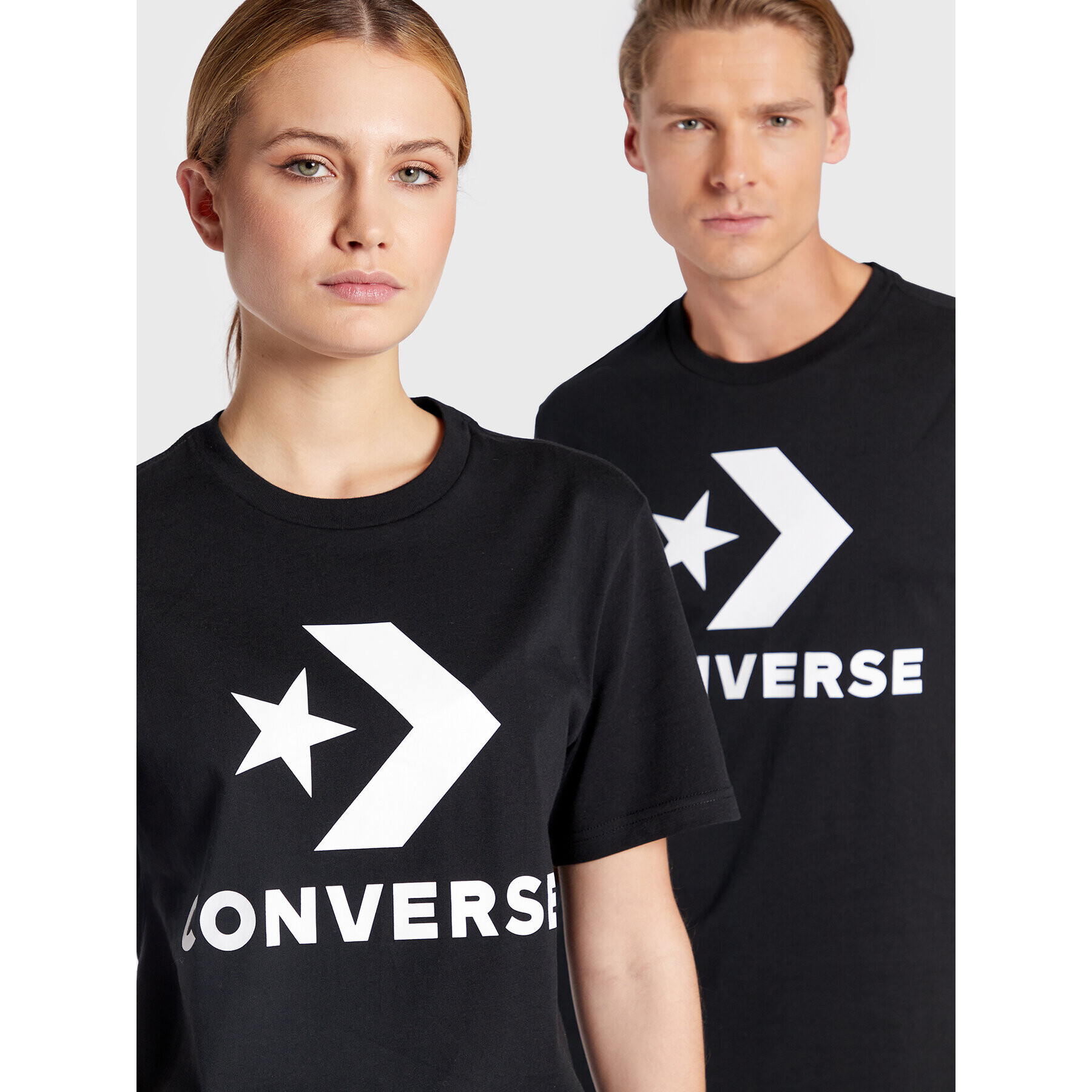 Converse Тишърт Unisex Star Chevron 10024067-A01 Черен Regular Fit - Pepit.bg