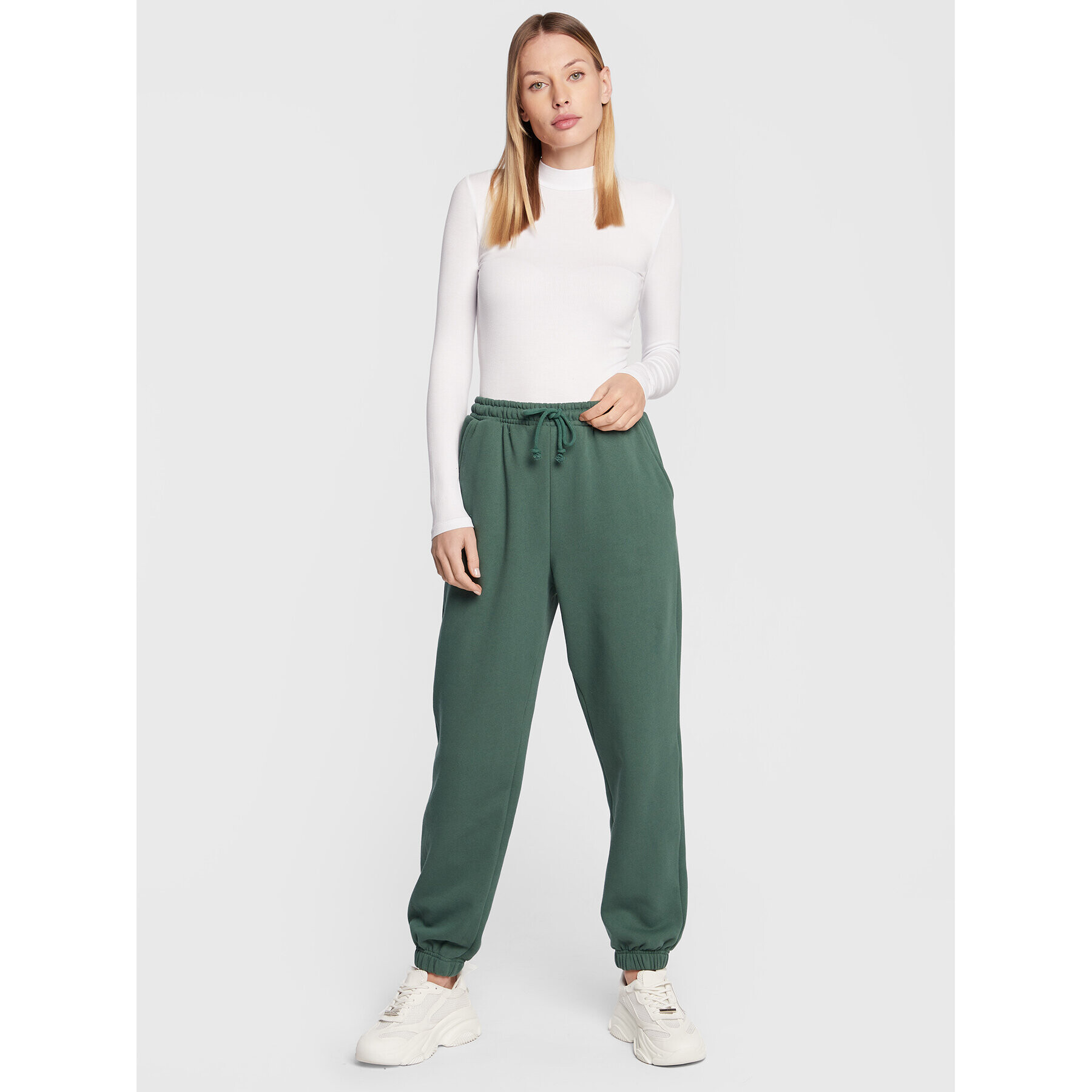 Cotton On Блуза 2054051 Бял Slim Fit - Pepit.bg
