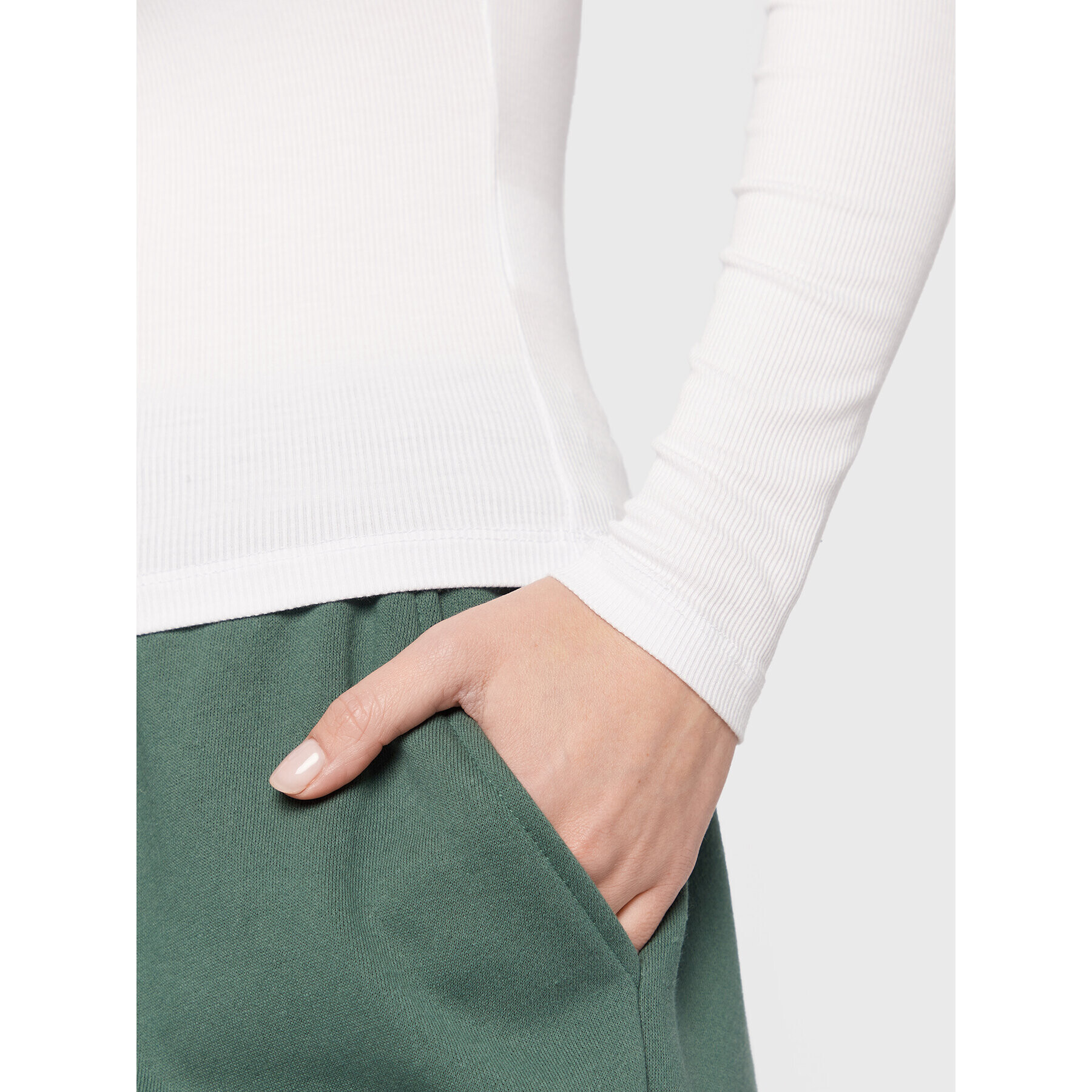 Cotton On Блуза 2054051 Бял Slim Fit - Pepit.bg