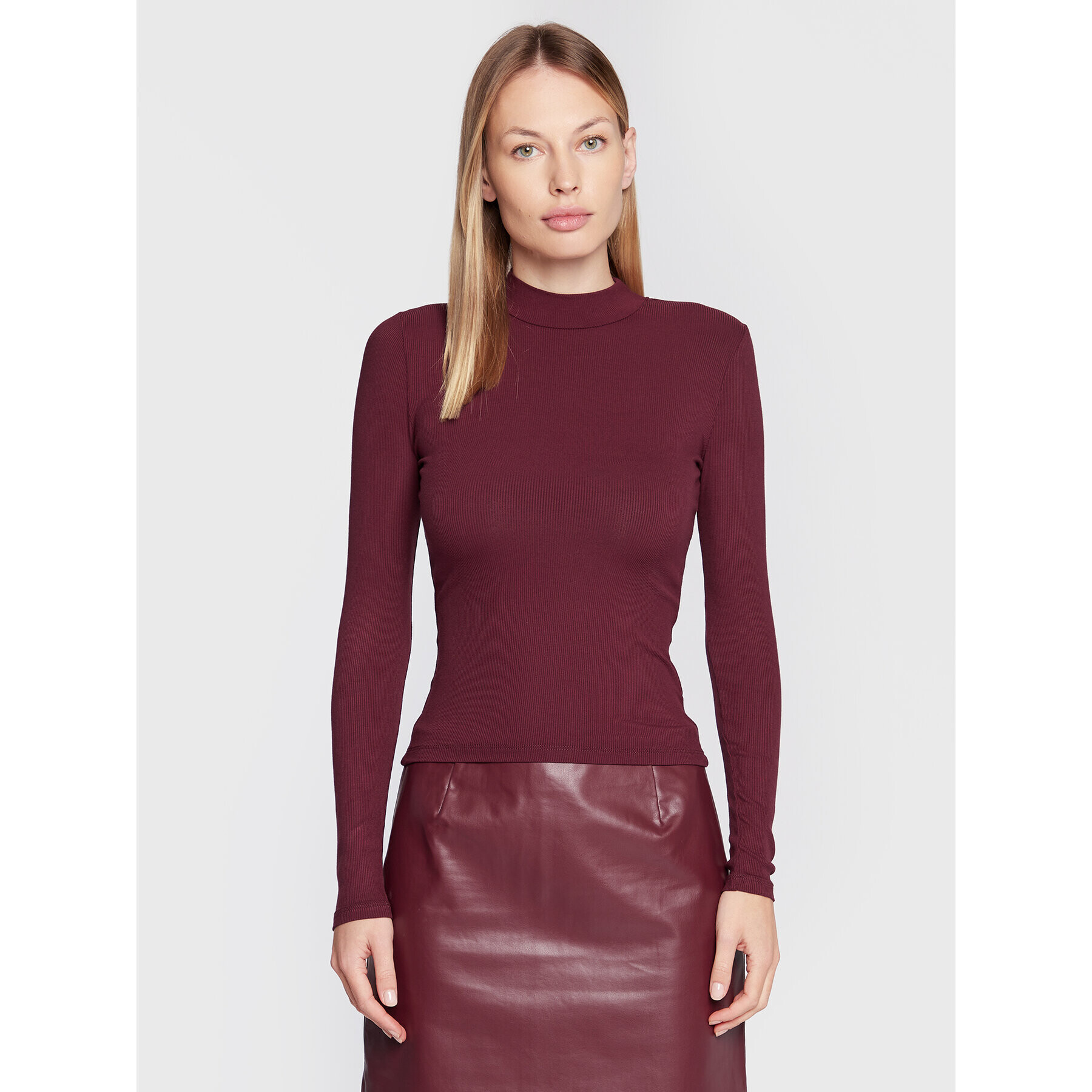 Cotton On Блуза 2054051 Бордо Regular Fit - Pepit.bg