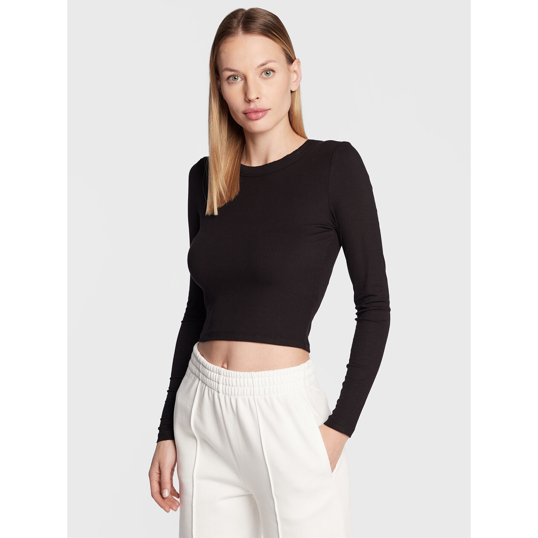 Cotton On Блуза 2055173 Черен Slim Fit - Pepit.bg