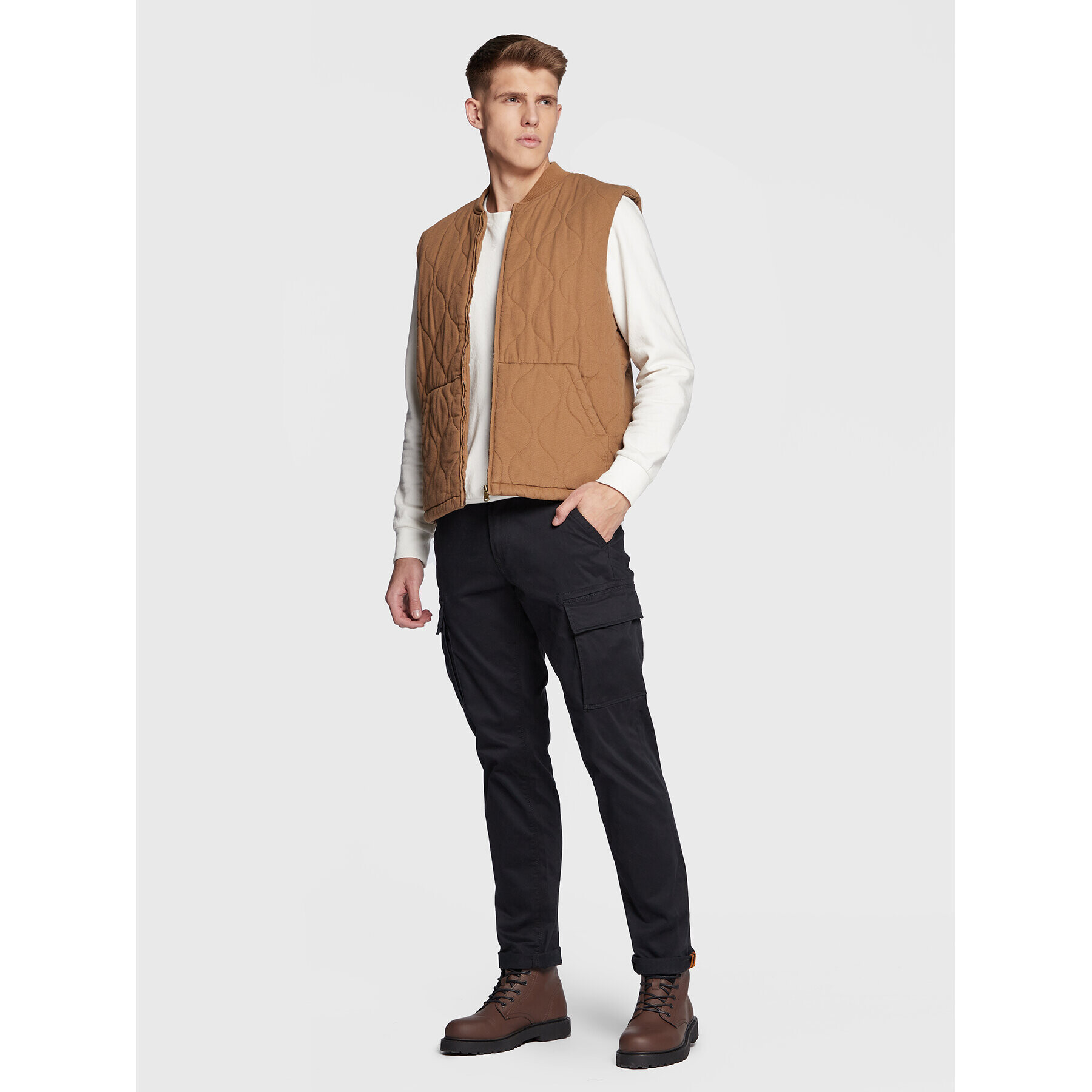 Cotton On Елек 3611881 Кафяв Regular Fit - Pepit.bg