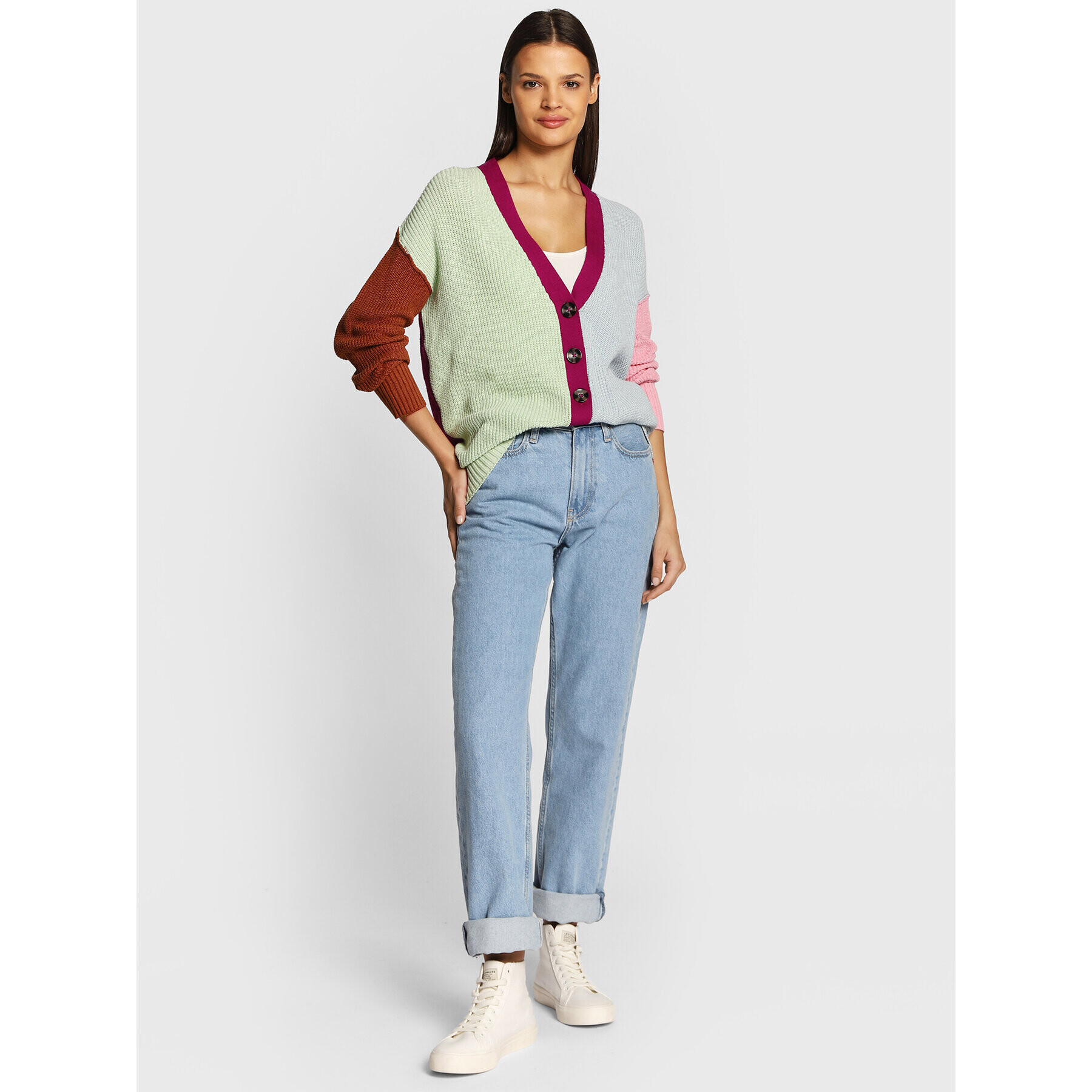 Cotton On Кардиган 2055031 Цветен Regular Fit - Pepit.bg