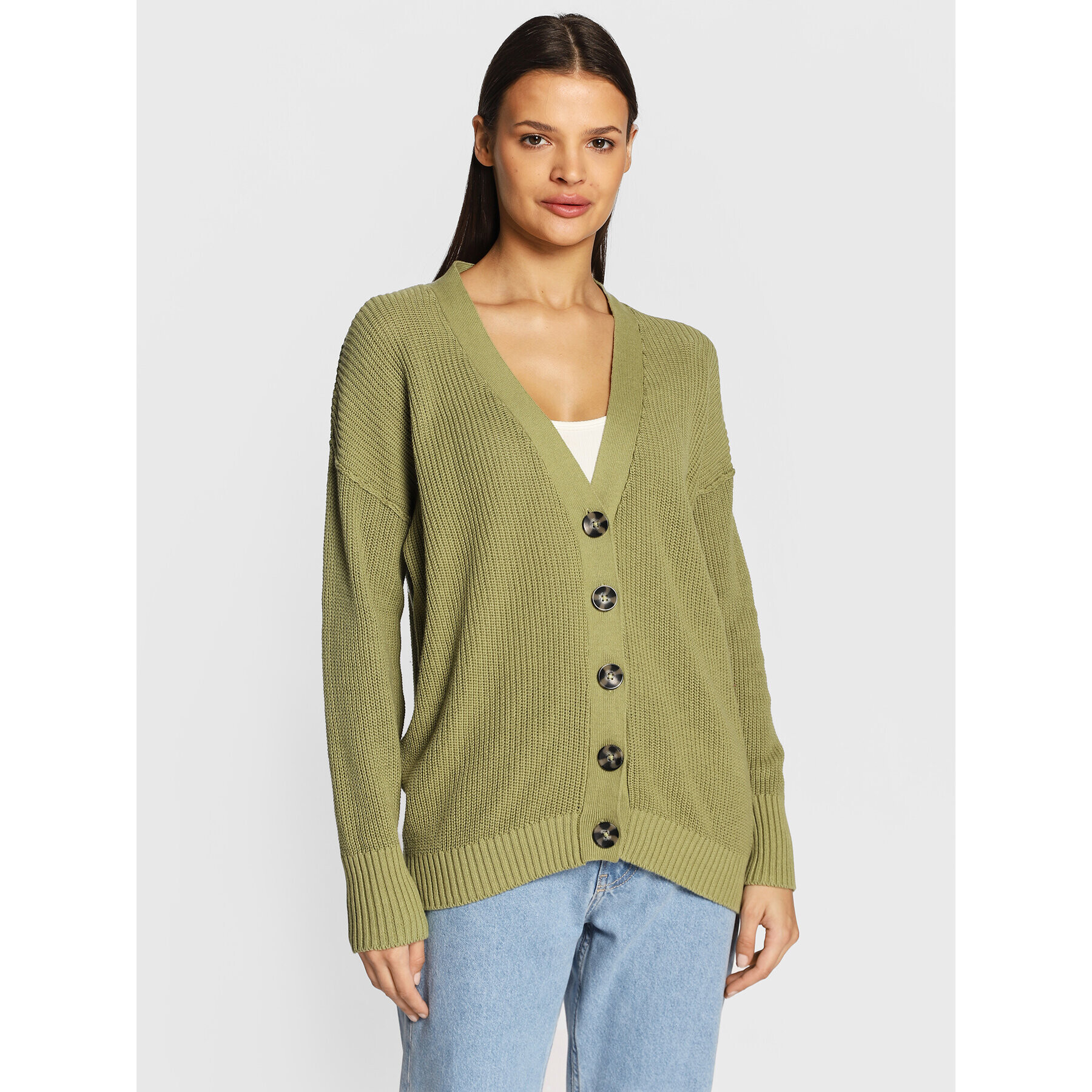 Cotton On Кардиган 2055031 Зелен Regular Fit - Pepit.bg
