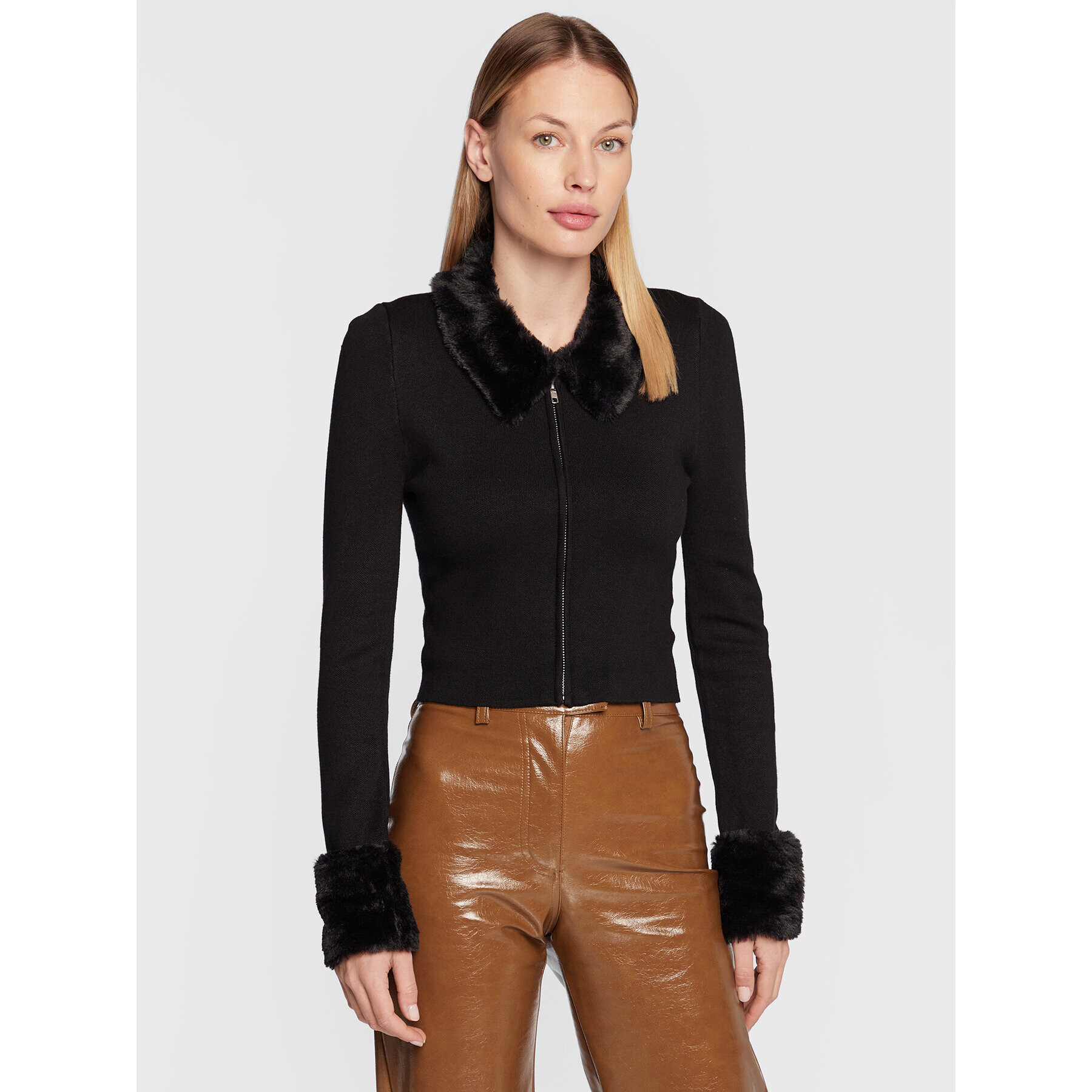 Cotton On Кардиган 2055179 Черен Regular Fit - Pepit.bg
