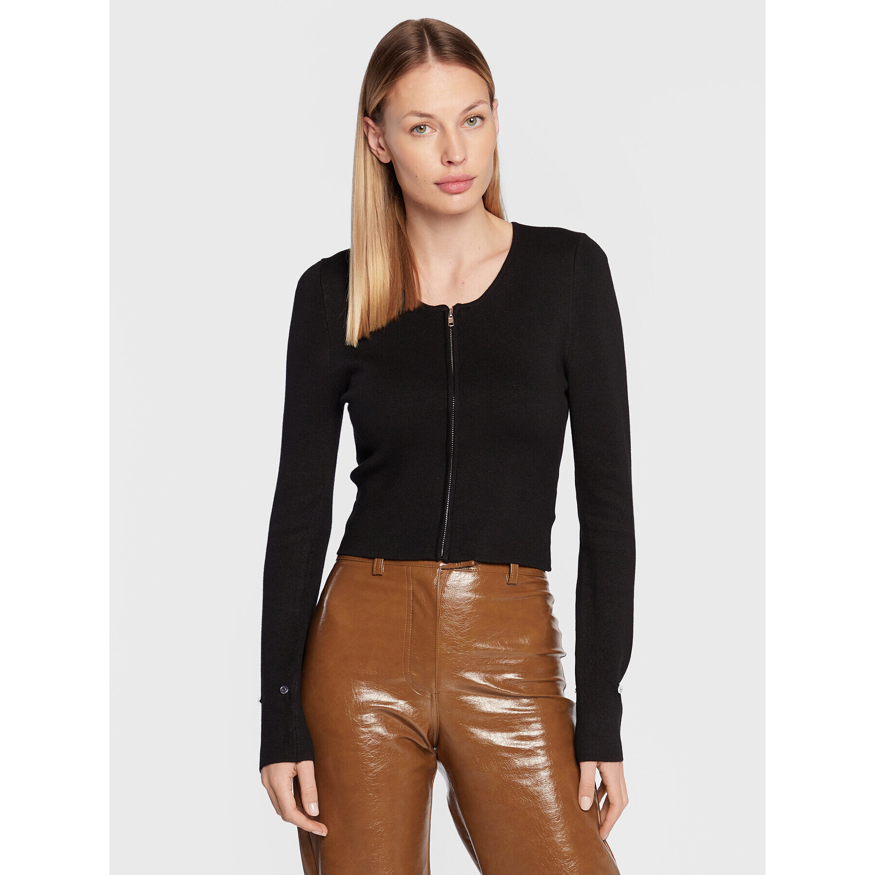Cotton On Кардиган 2055179 Черен Regular Fit - Pepit.bg