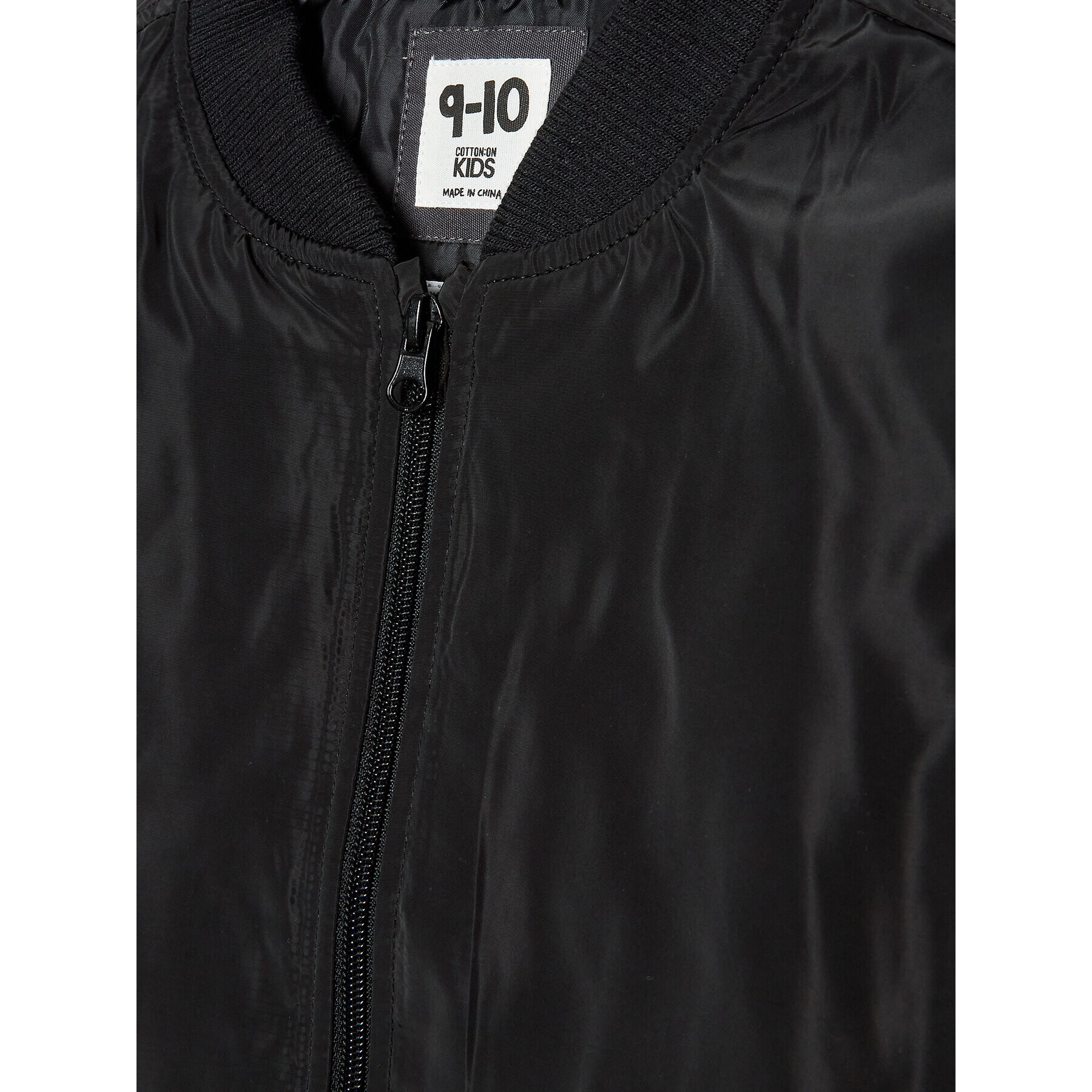Cotton On Kids Яке бомбър 774949 Черен Regular Fit - Pepit.bg