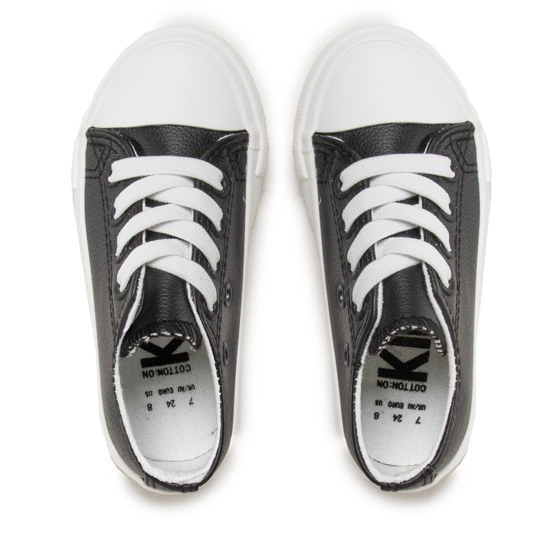 Cotton On Kids Кецове Classic Trainer 7340492-09 Черен - Pepit.bg