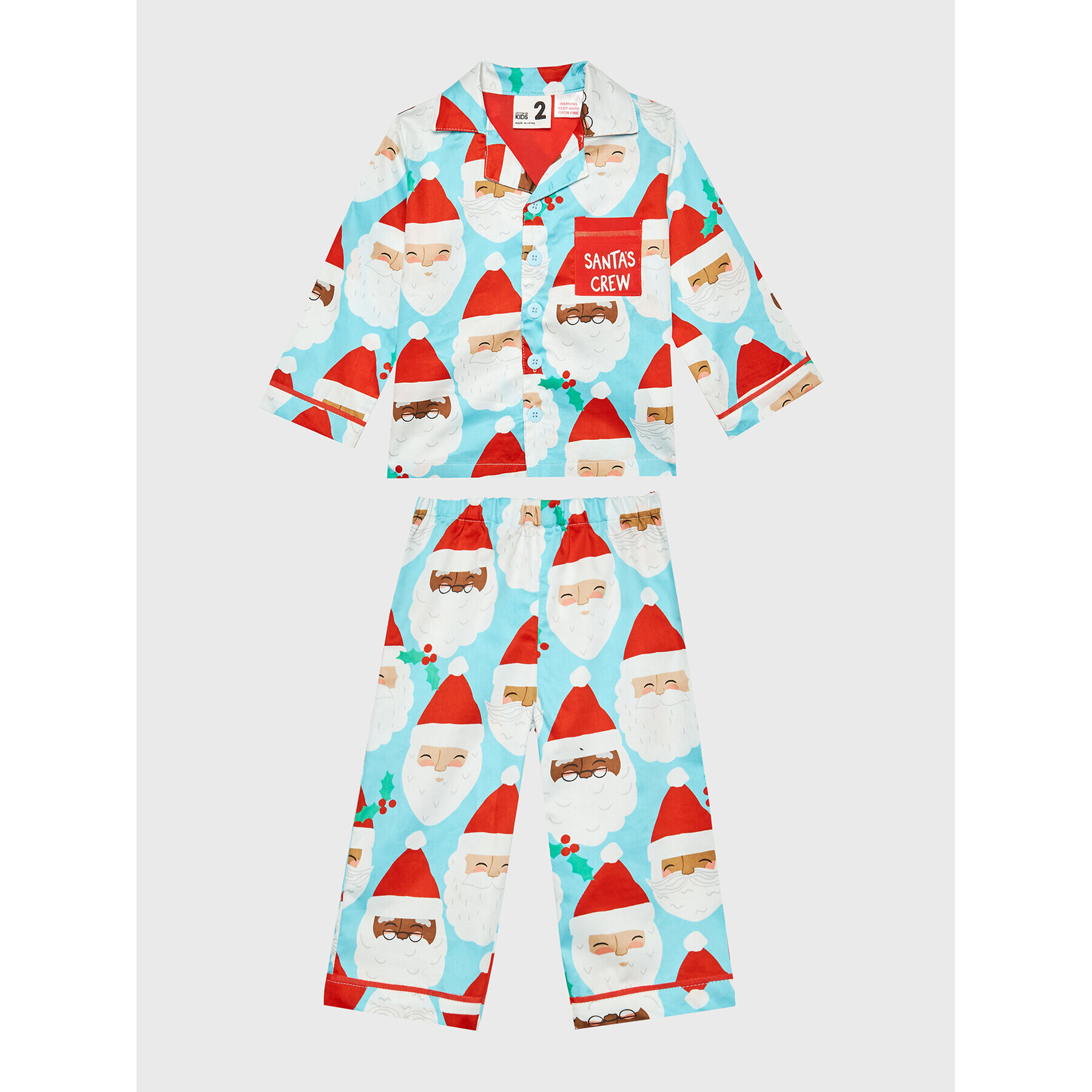 Cotton On Kids Пижама 7342253 Син Regular Fit - Pepit.bg