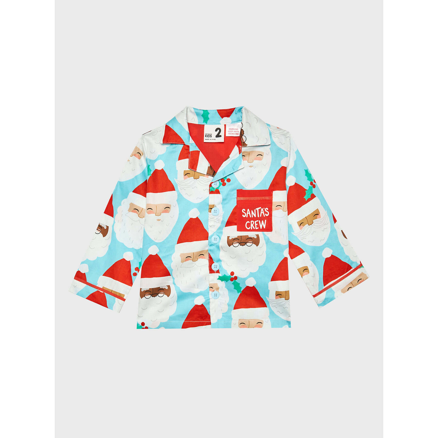Cotton On Kids Пижама 7342253 Син Regular Fit - Pepit.bg