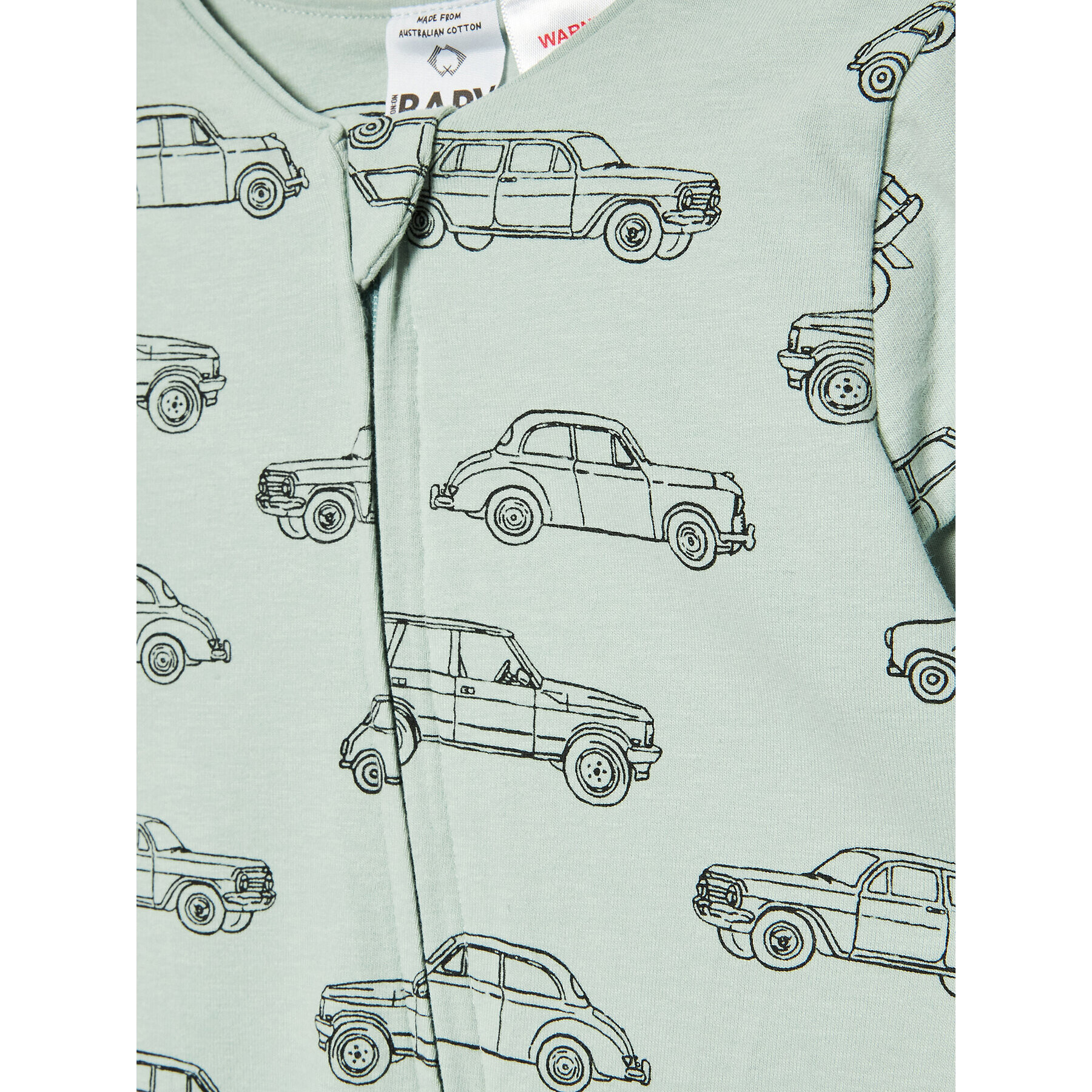 Cotton On Kids Ромпер 791731 Зелен Regular Fit - Pepit.bg