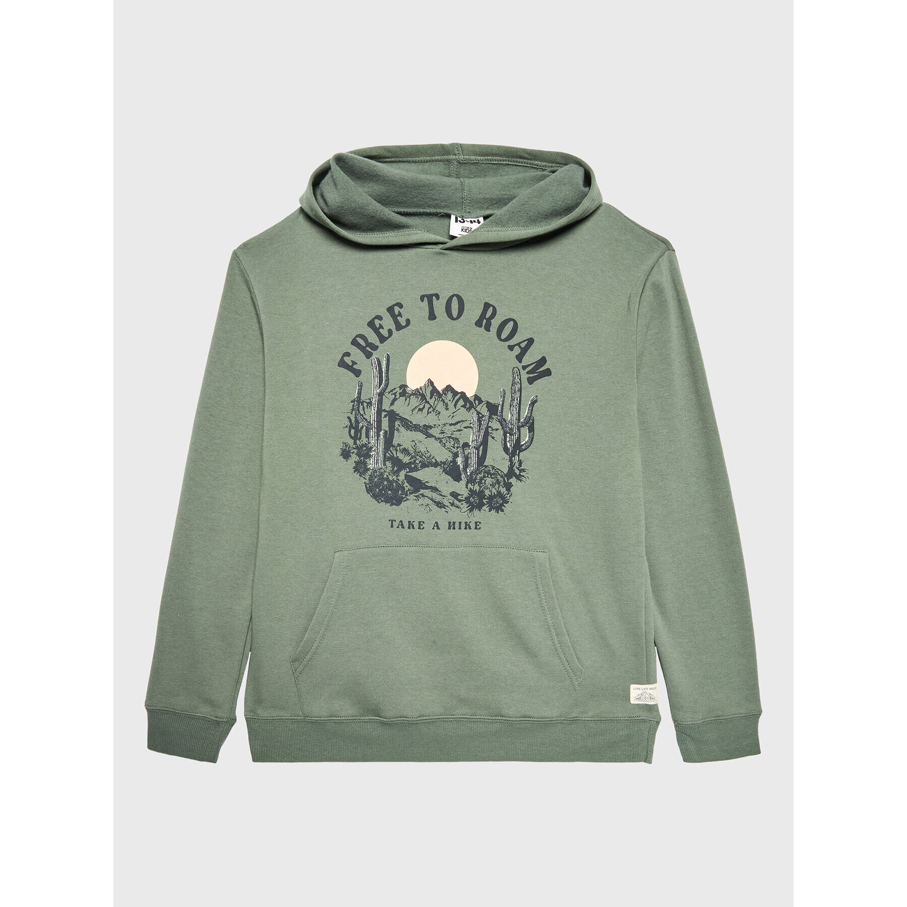 Cotton On Kids Суитшърт 7343343 Зелен Regular Fit - Pepit.bg