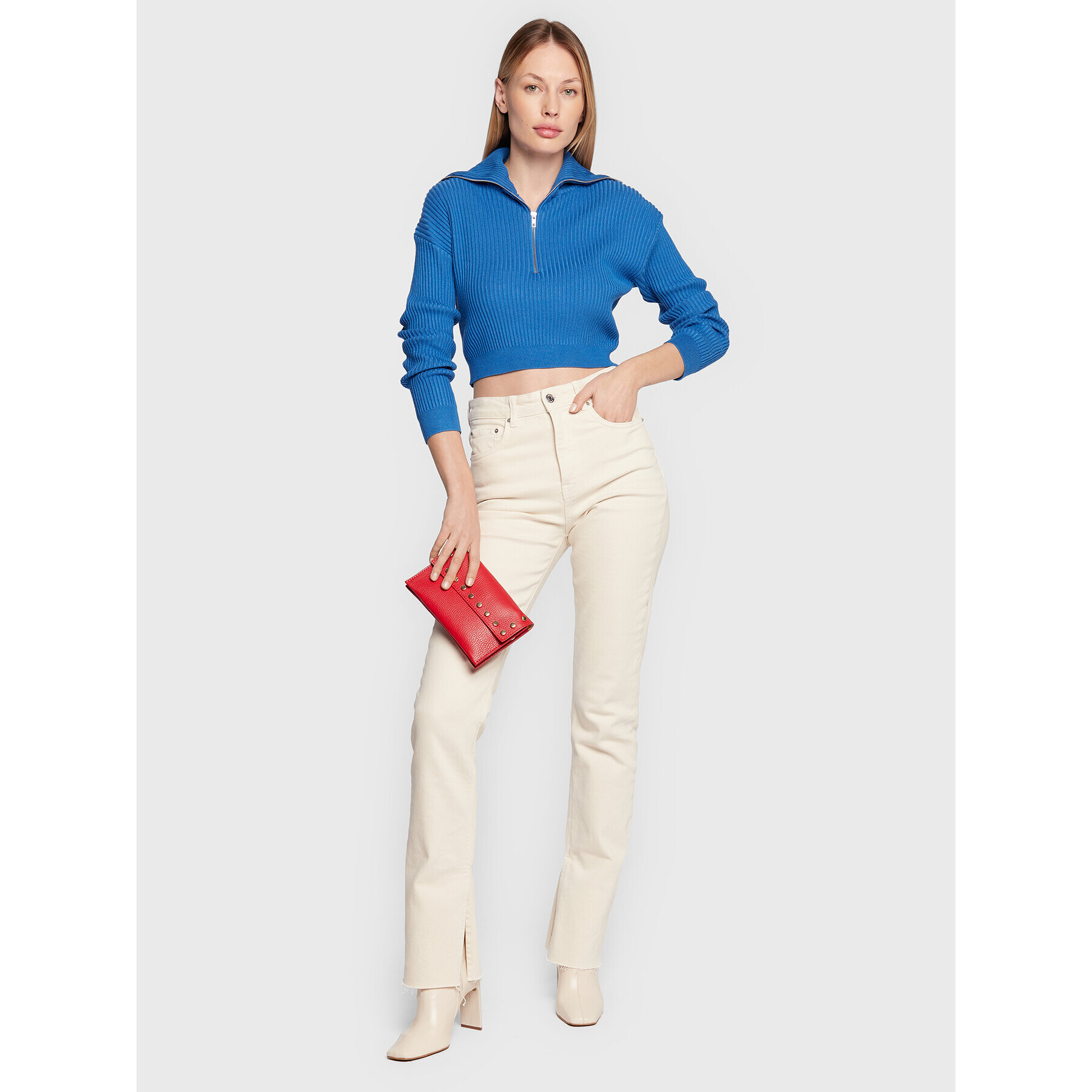 Cotton On Пуловер 2055180 Син Regular Fit - Pepit.bg