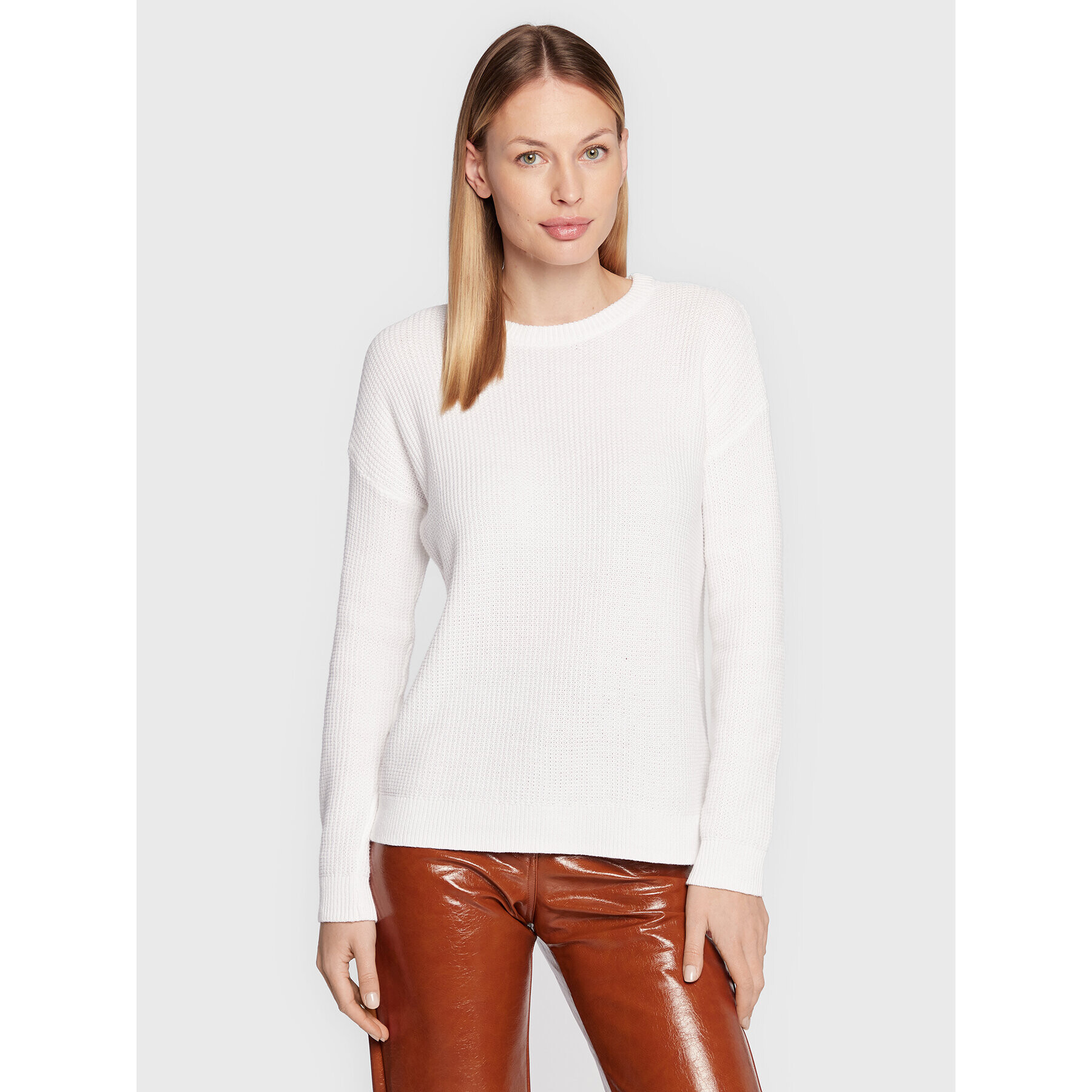 Cotton On Пуловер 2055188 Бял Regular Fit - Pepit.bg