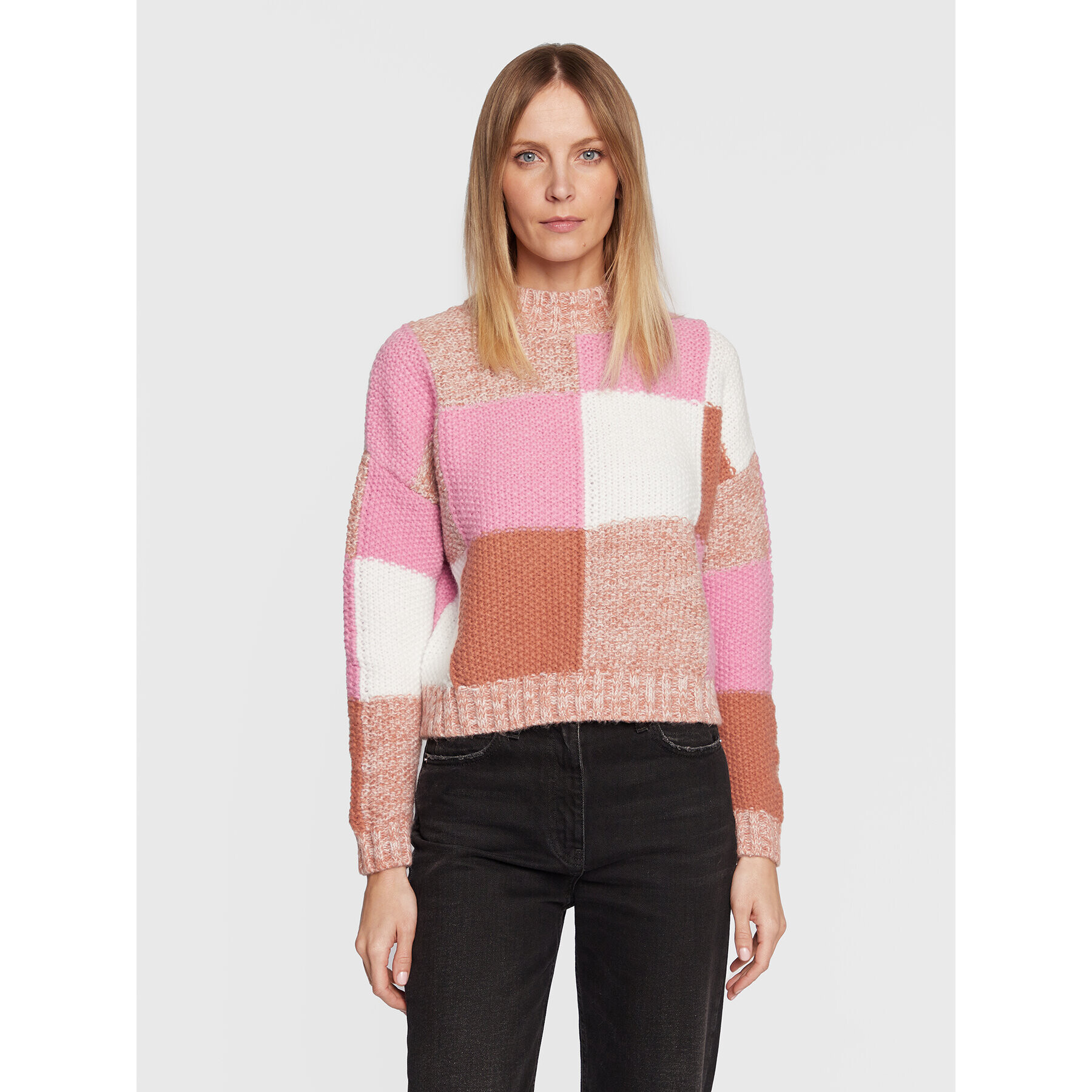 Cotton On Пуловер 2055542 Розов Oversize - Pepit.bg