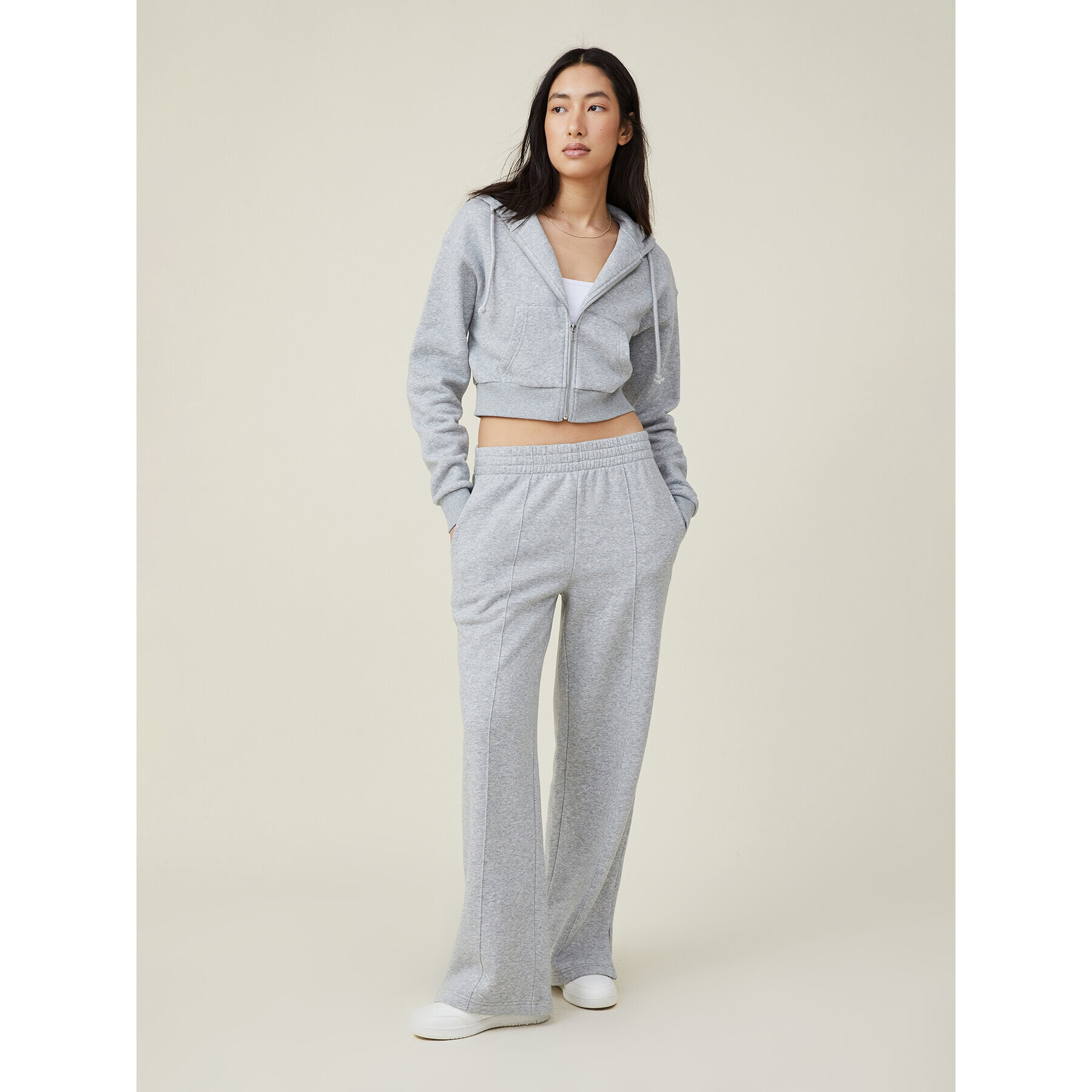 Cotton On Суитшърт 2054835 Сив Regular Fit - Pepit.bg