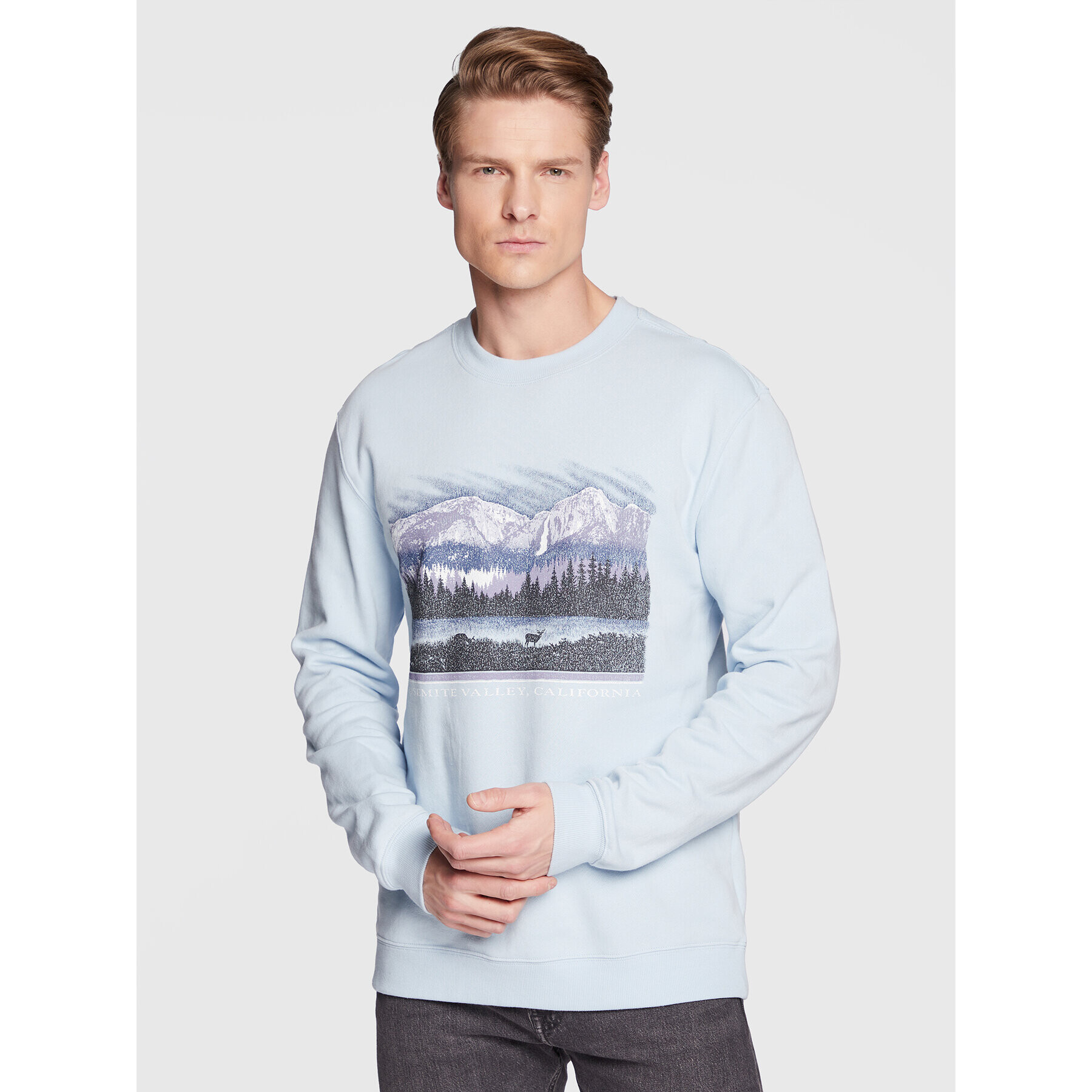 Cotton On Суитшърт 3610947 Син Regular Fit - Pepit.bg