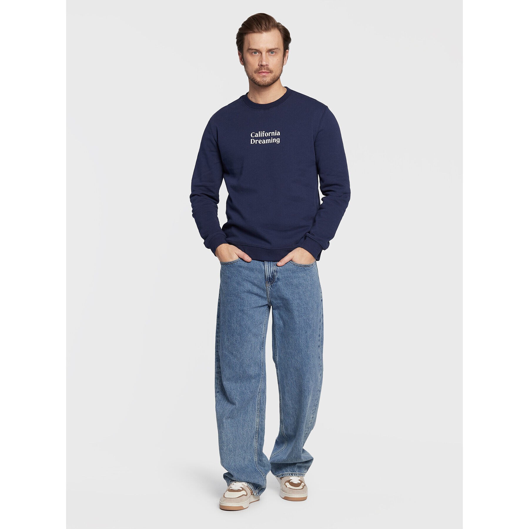 Cotton On Суитшърт 3610947 Тъмносин Regular Fit - Pepit.bg